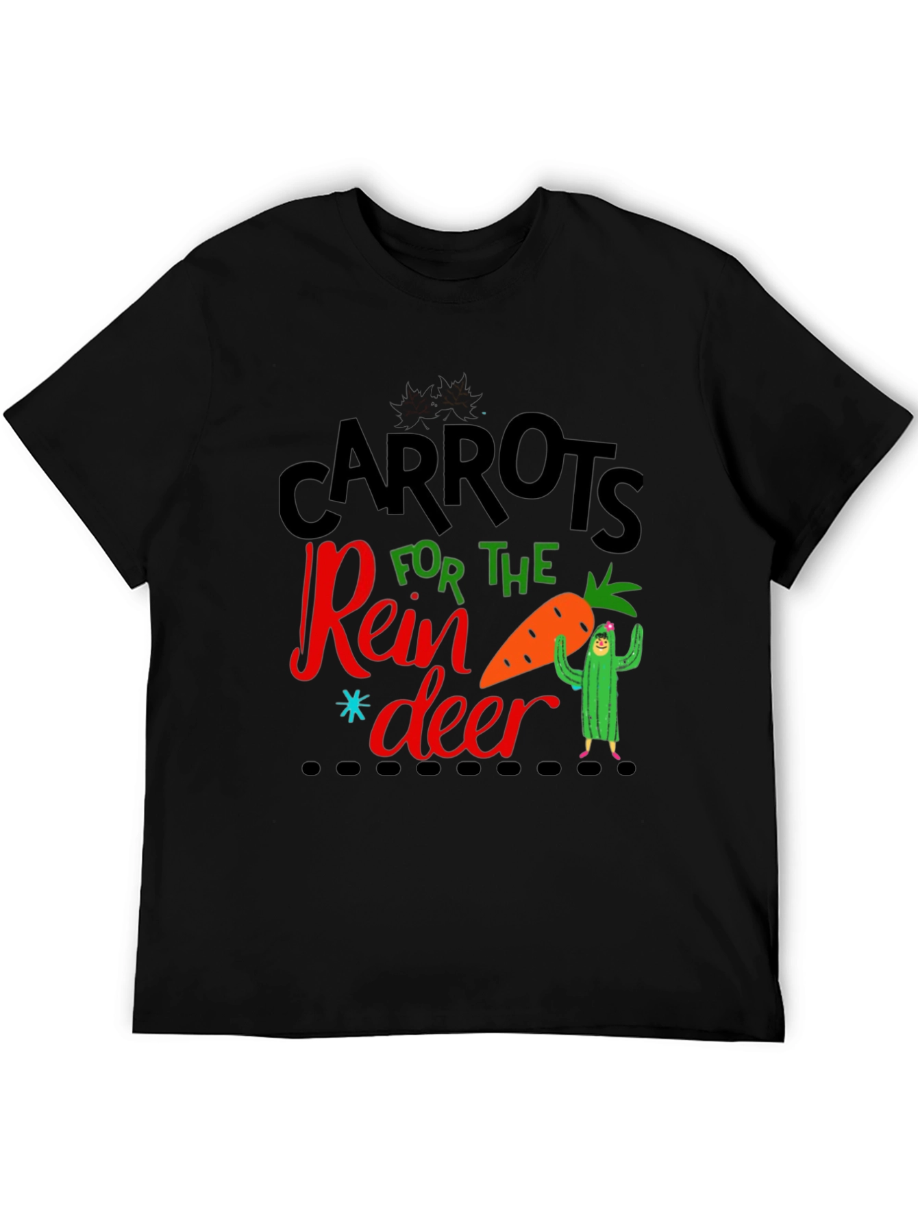 Carrots for the Reindeer Graphic T-Shirt