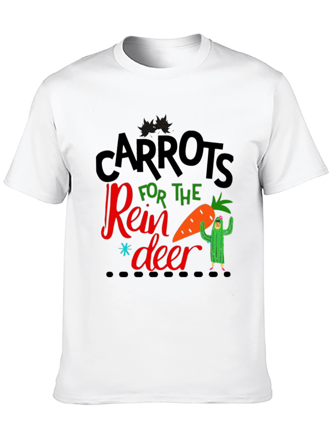 Carrots for the Reindeer Graphic T-Shirt