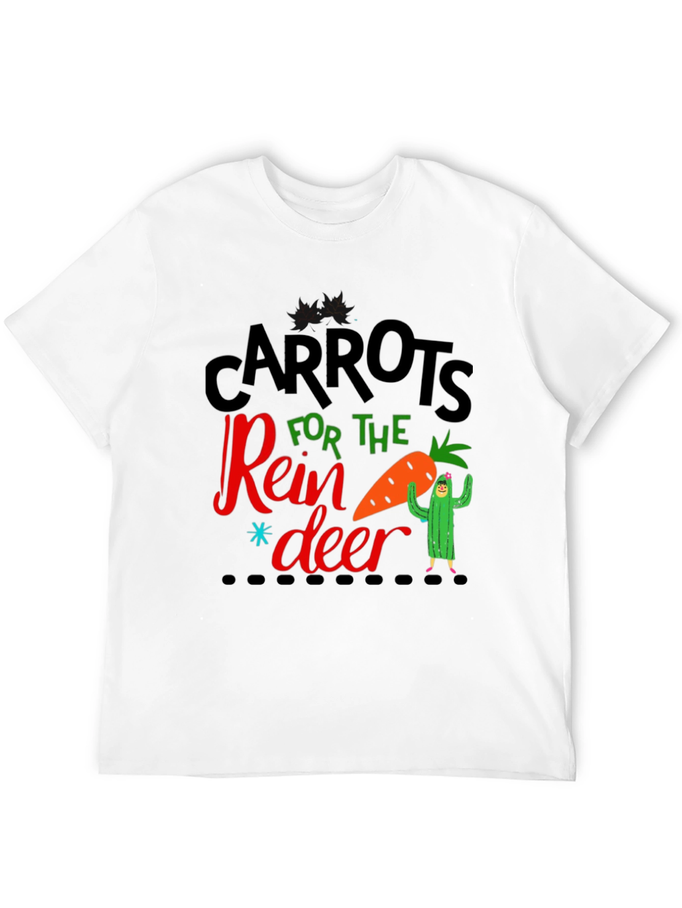 Carrots for the Reindeer Graphic T-Shirt
