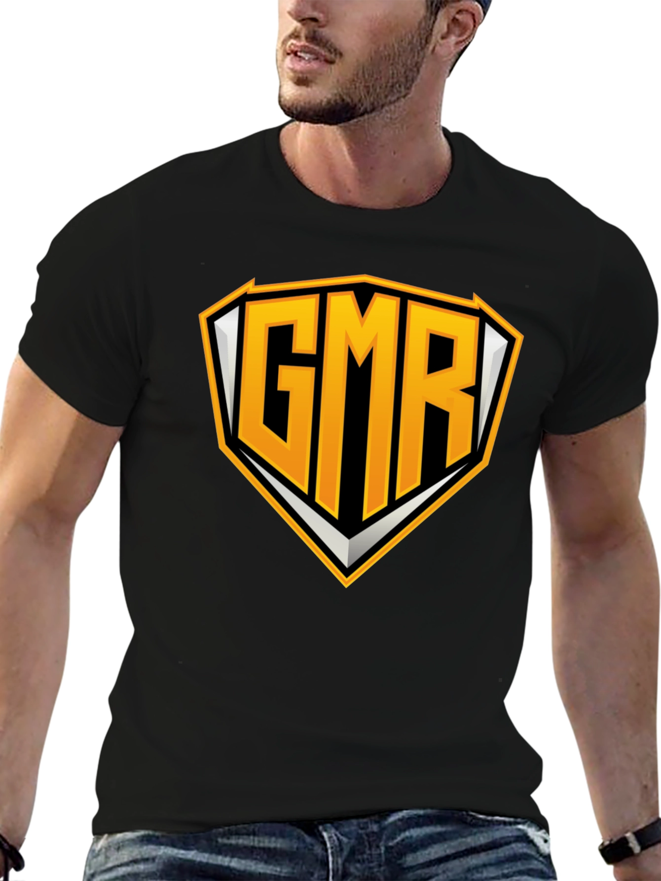 GMR Logo Graphic Tee - Black T-Shirt