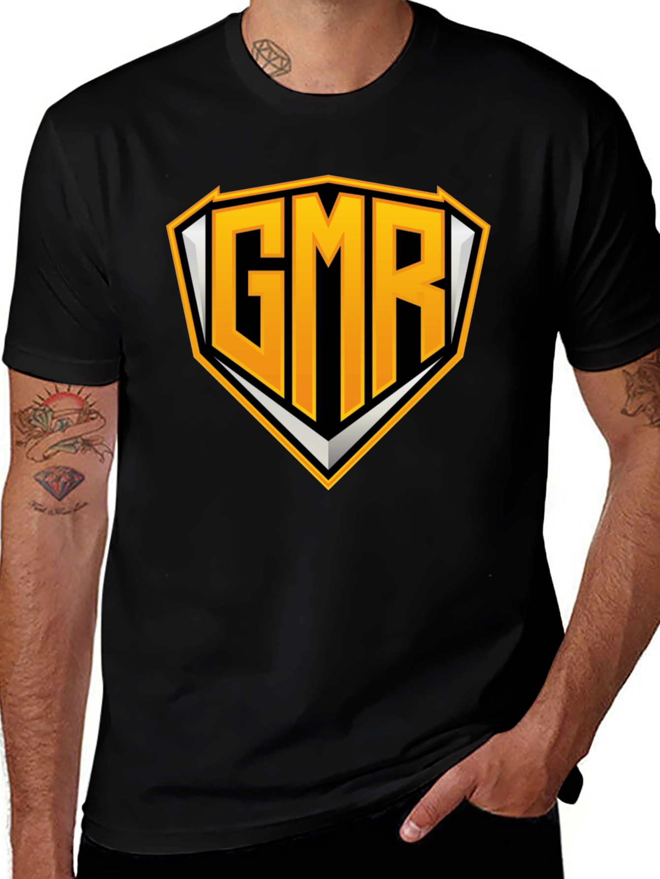 GMR Logo Graphic Tee - Black T-Shirt