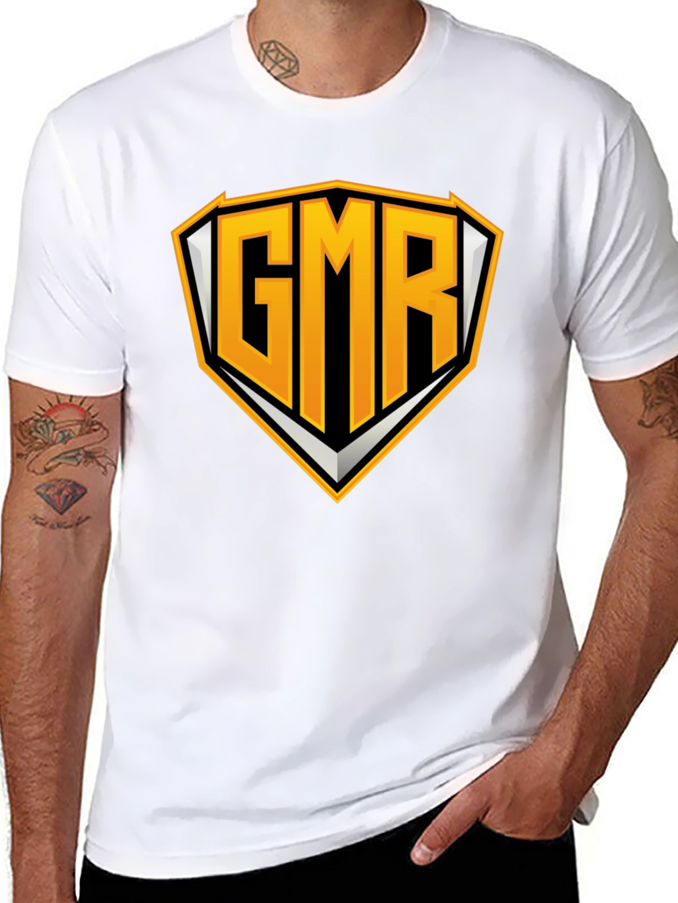 GMR Logo Graphic Tee - Black T-Shirt