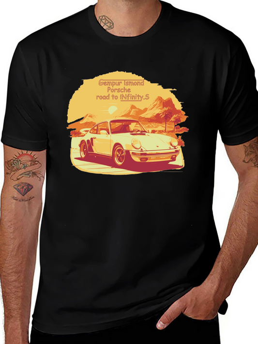 Porsche Road to Infinity T-Shirt