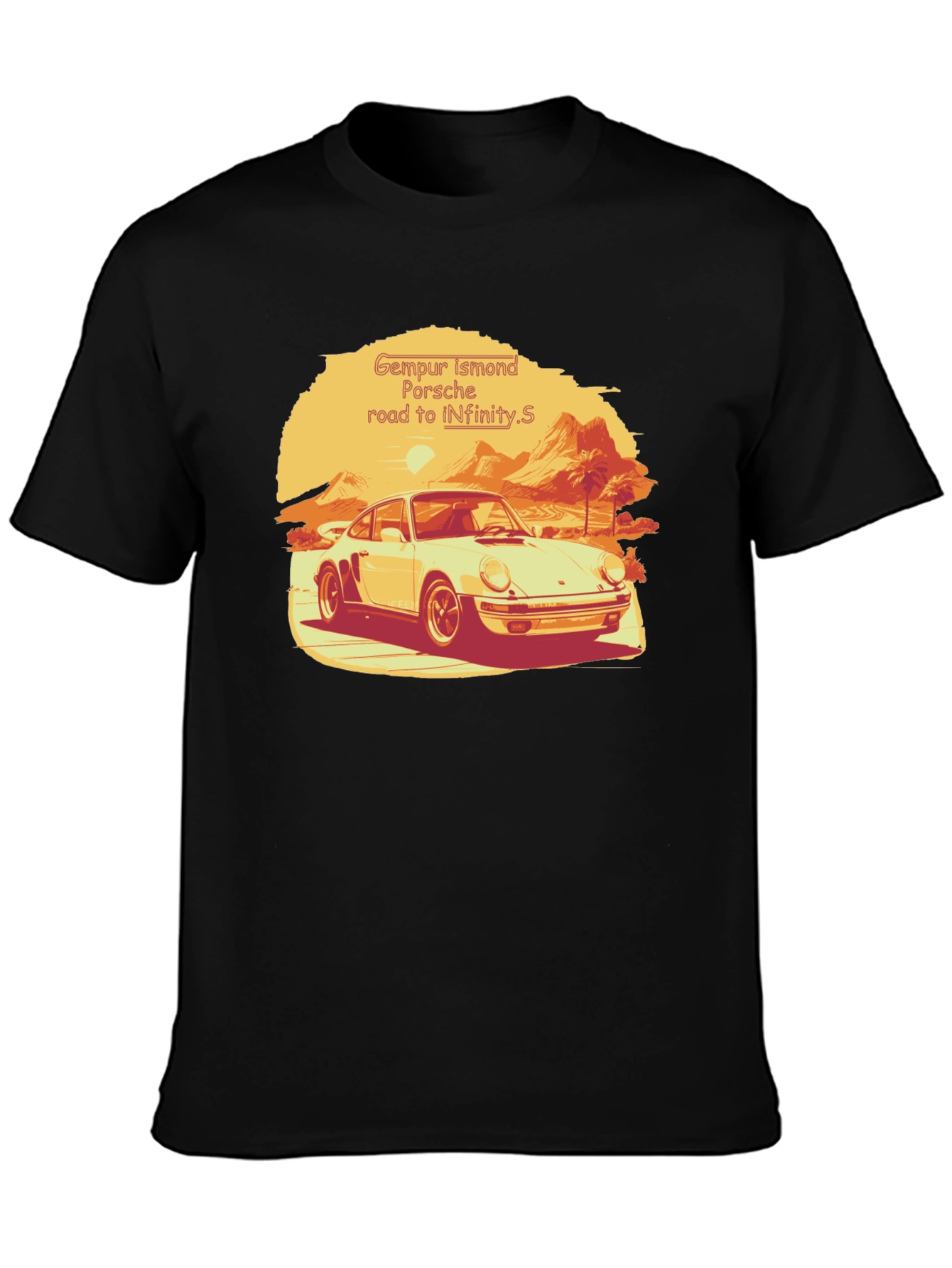 Porsche Road to Infinity T-Shirt
