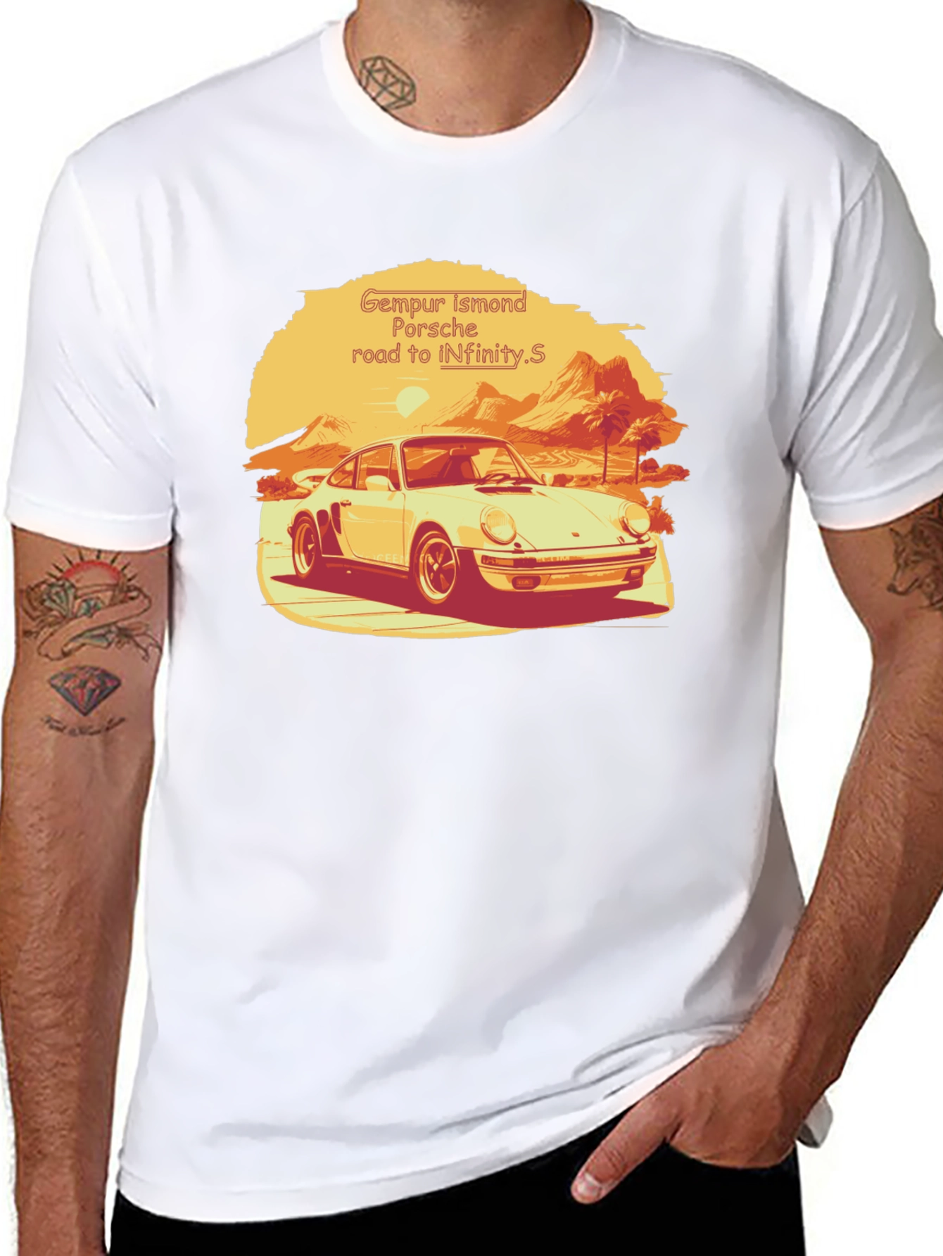 Porsche Road to Infinity T-Shirt