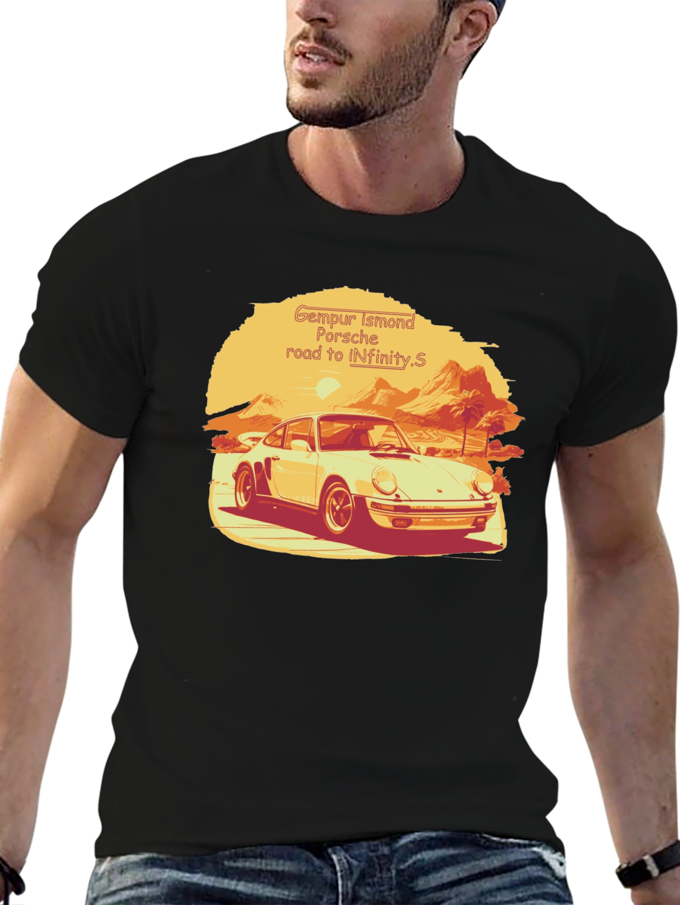 Porsche Road to Infinity T-Shirt