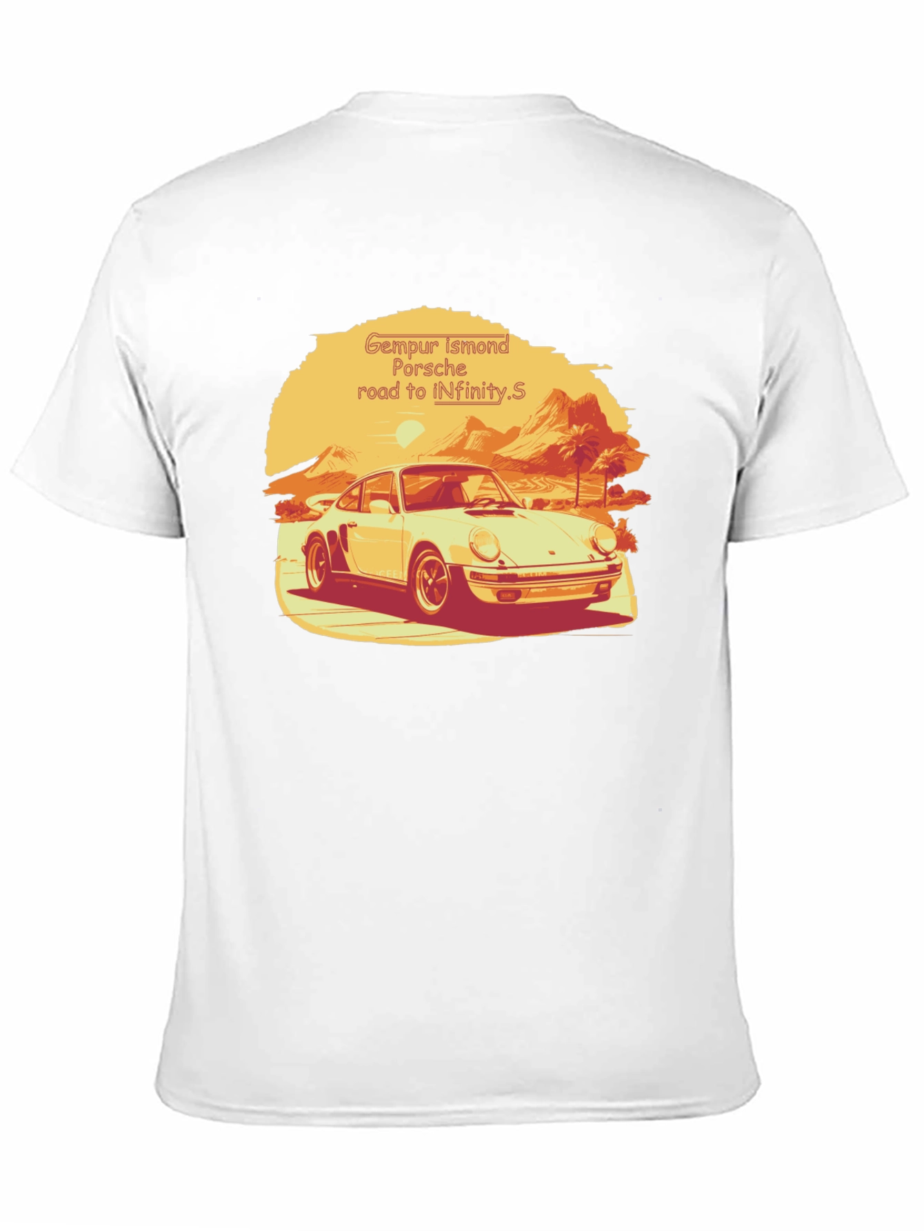 Porsche Road to Infinity T-Shirt