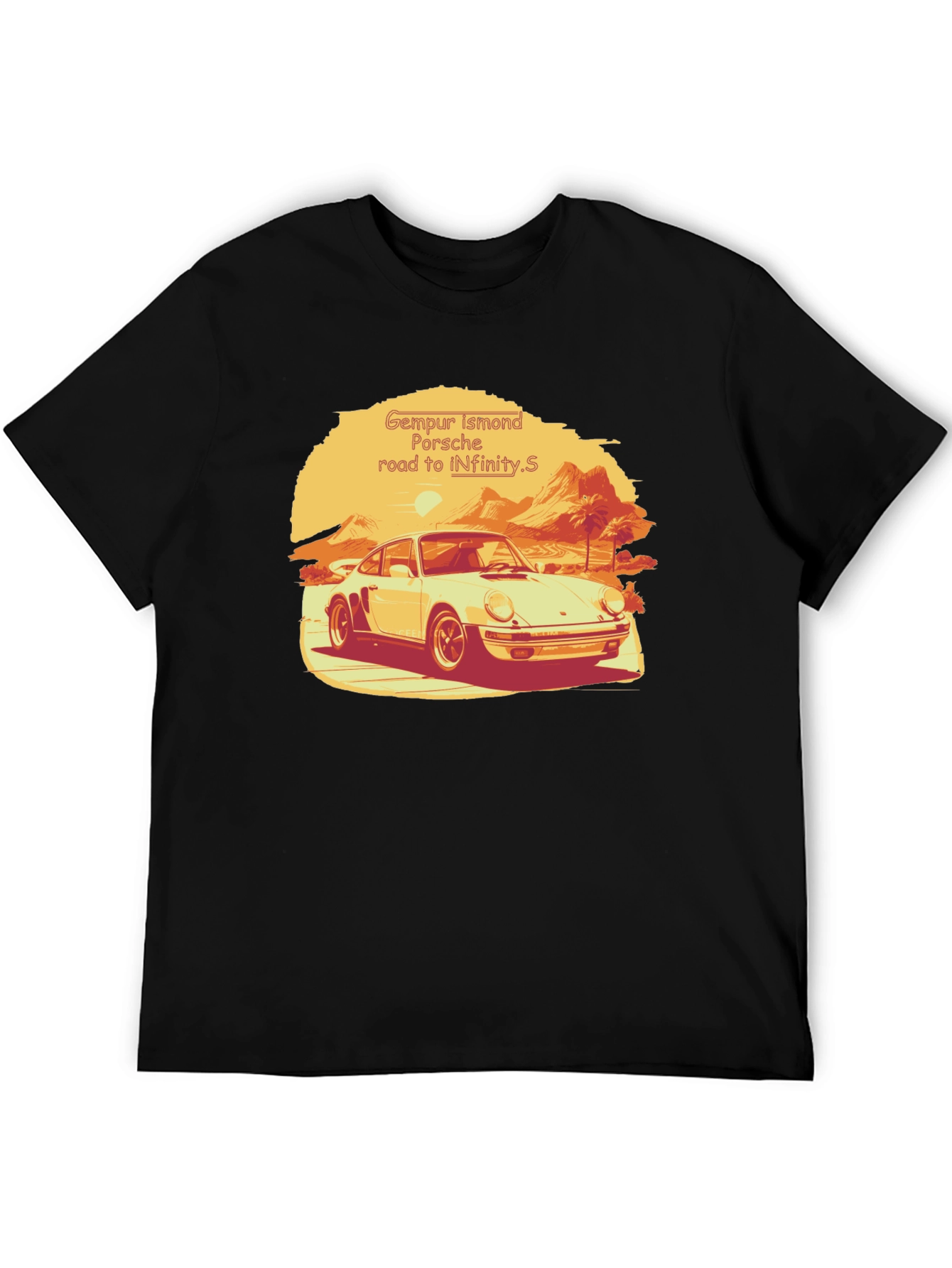 Porsche Road to Infinity T-Shirt