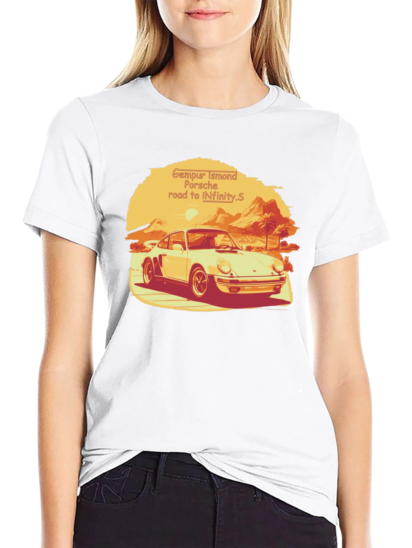 Porsche Road to Infinity T-Shirt