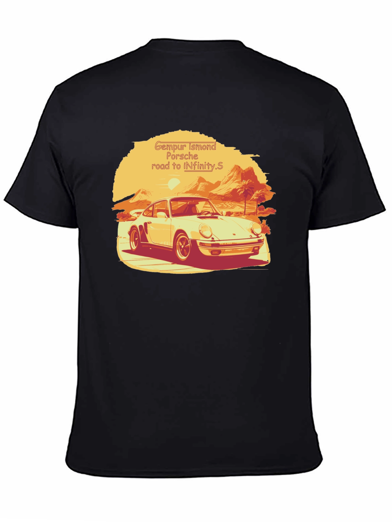 Porsche Road to Infinity T-Shirt