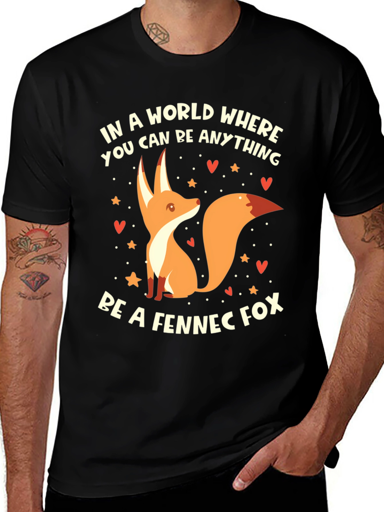 Fennec Fox Graphic Tee - Be Anything