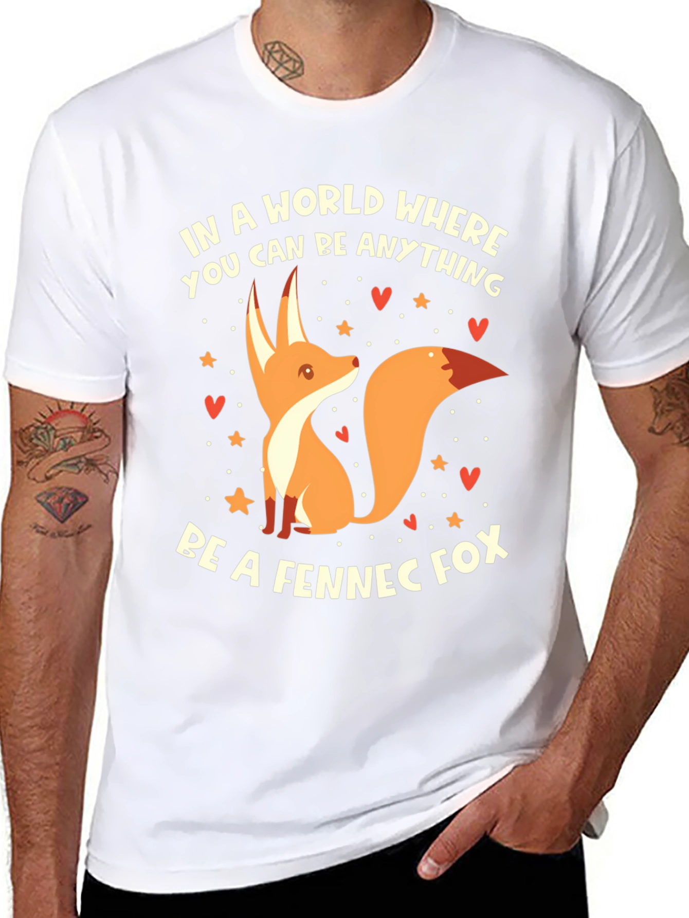 Fennec Fox Graphic Tee - Be Anything