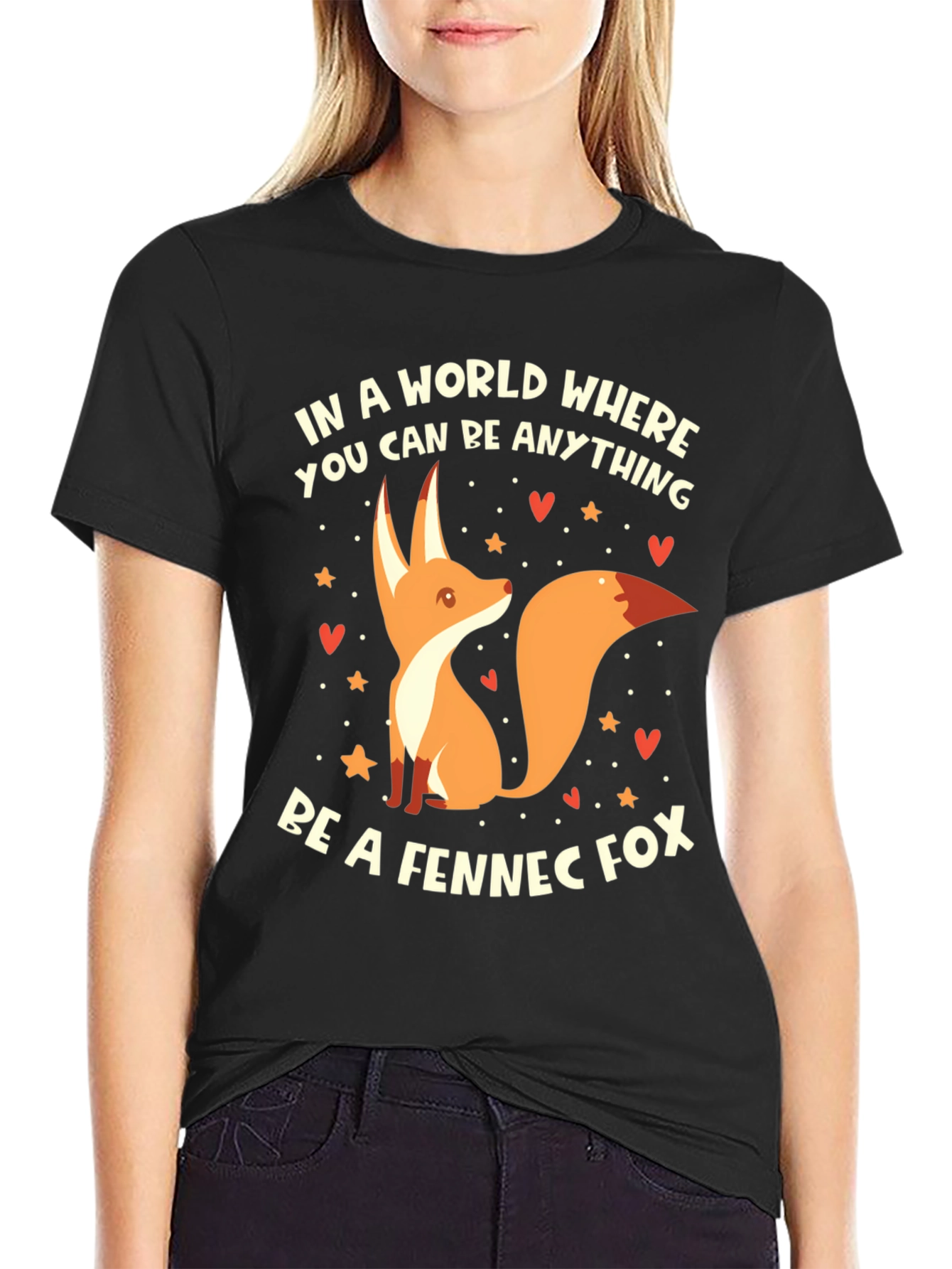 Fennec Fox Graphic Tee - Be Anything