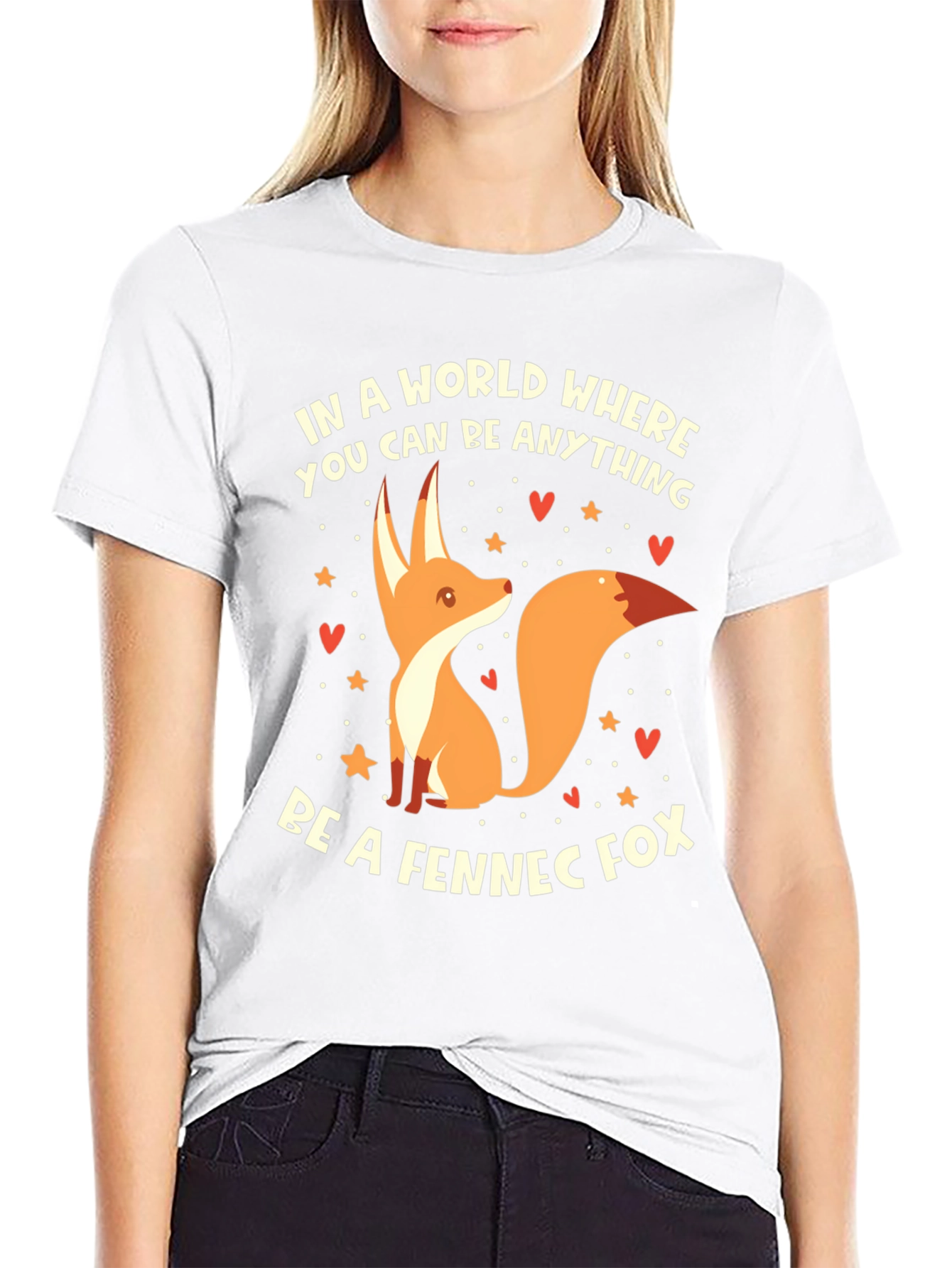 Fennec Fox Graphic Tee - Be Anything