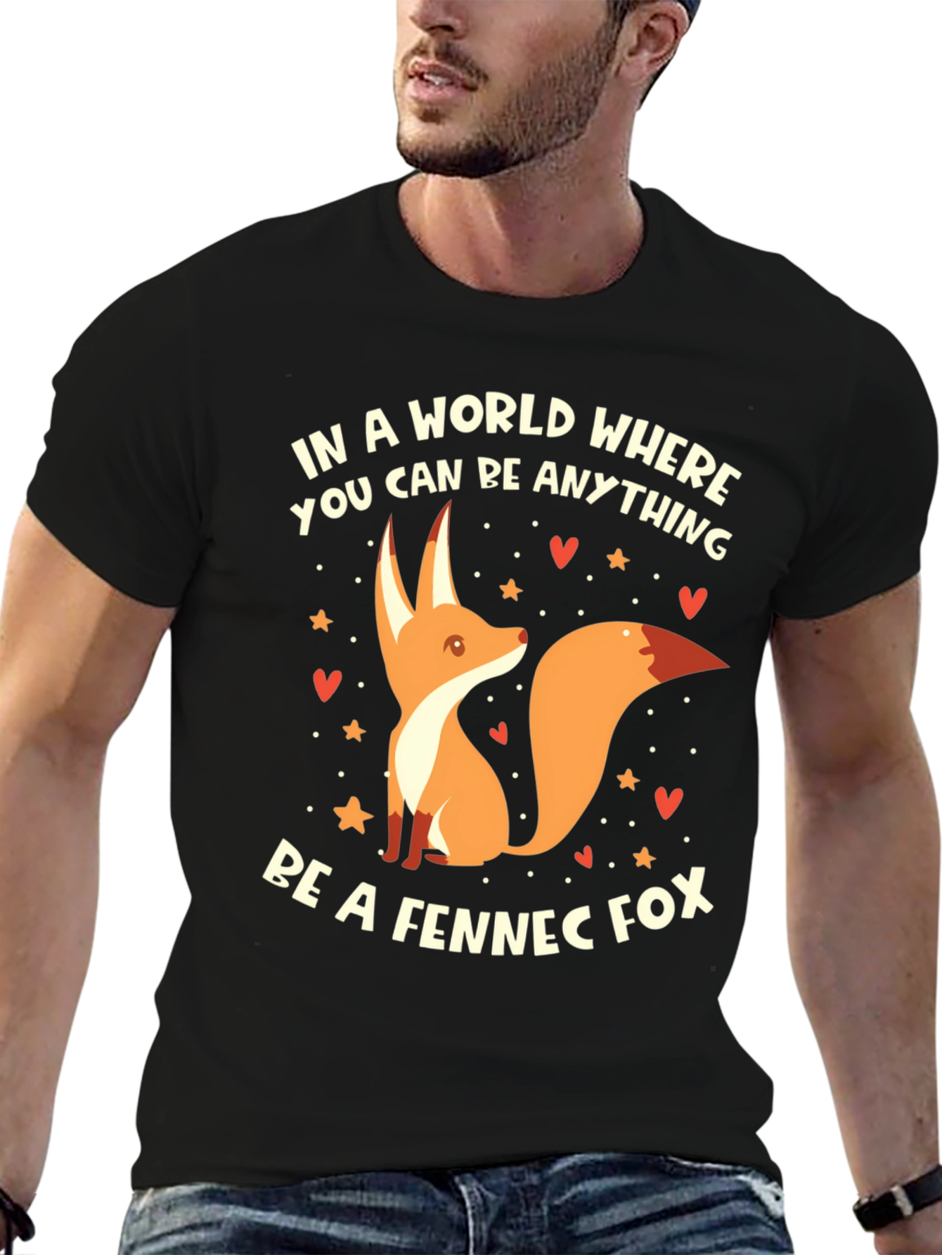 Fennec Fox Graphic Tee - Be Anything