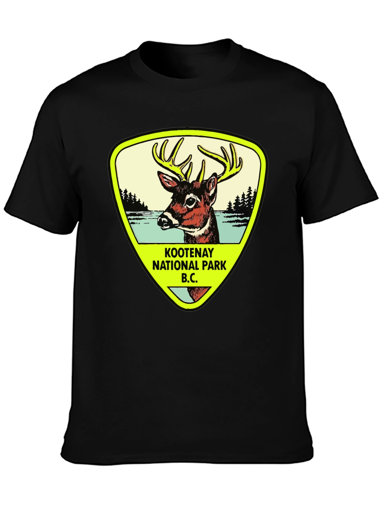 Kootenay National Park T-Shirt - Deer Graphic Tee