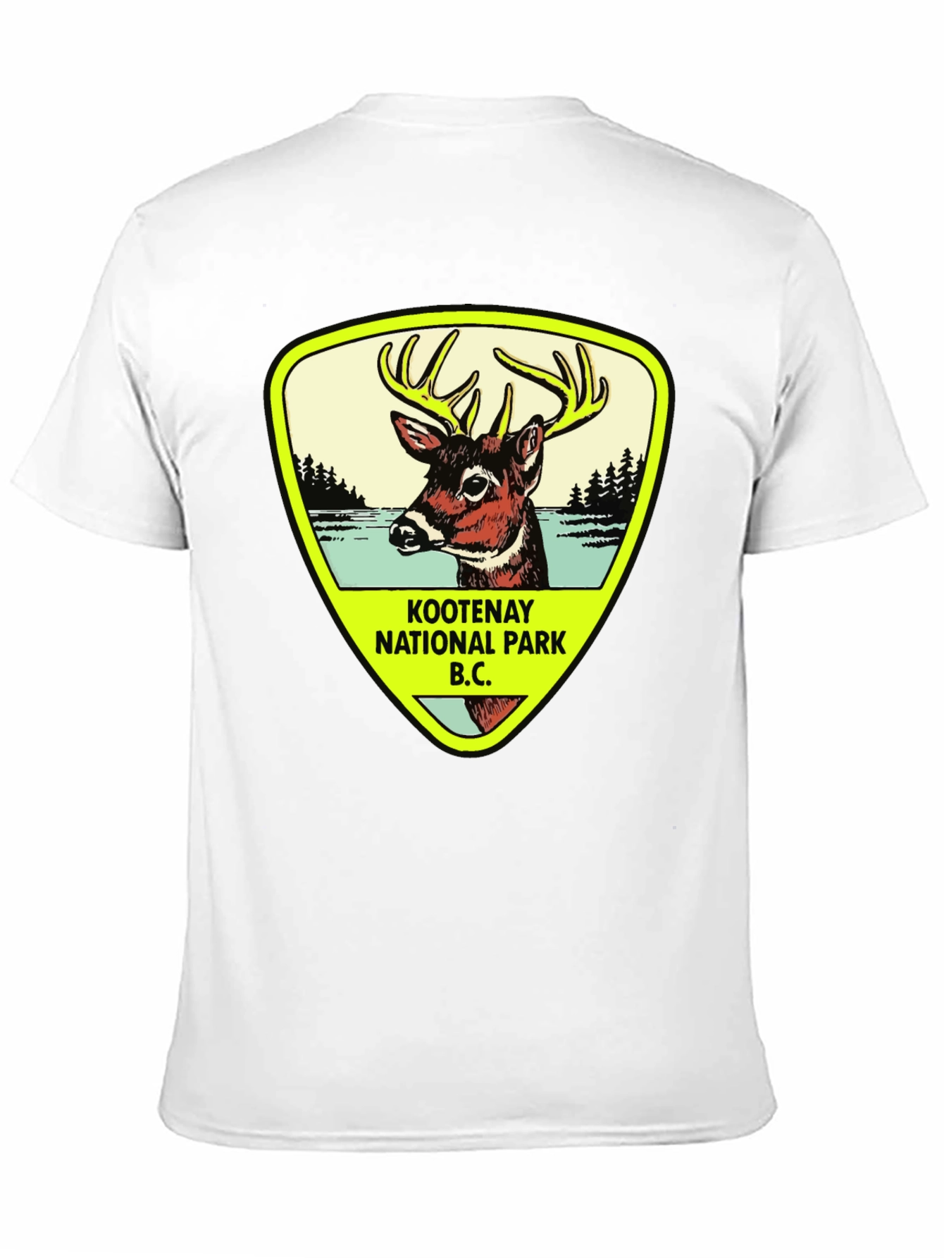 Kootenay National Park T-Shirt - Deer Graphic Tee
