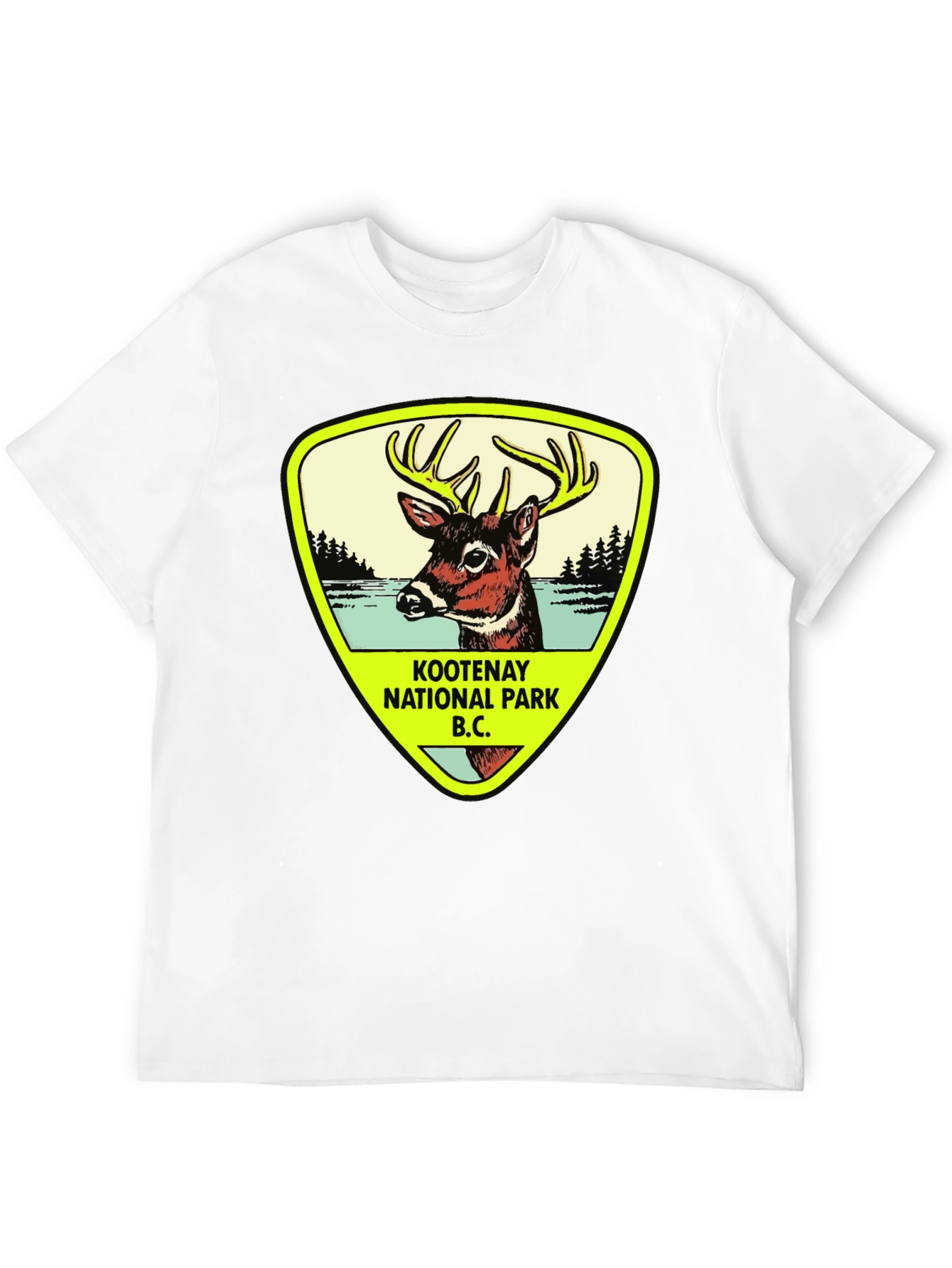 Kootenay National Park T-Shirt - Deer Graphic Tee