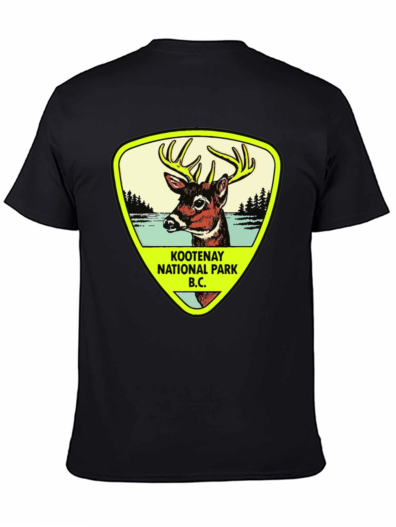 Kootenay National Park T-Shirt - Deer Graphic Tee