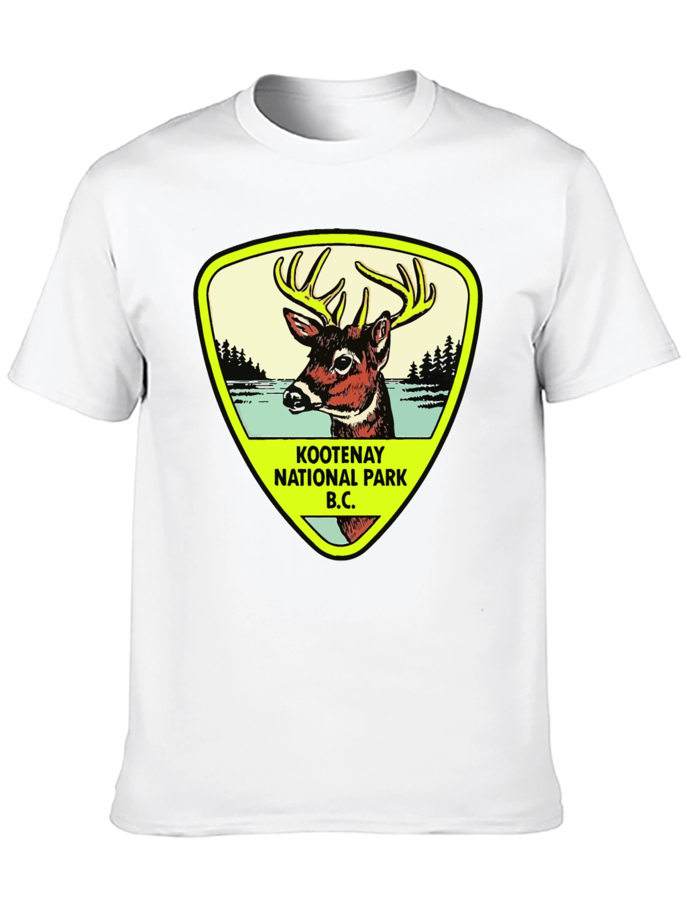 Kootenay National Park T-Shirt - Deer Graphic Tee