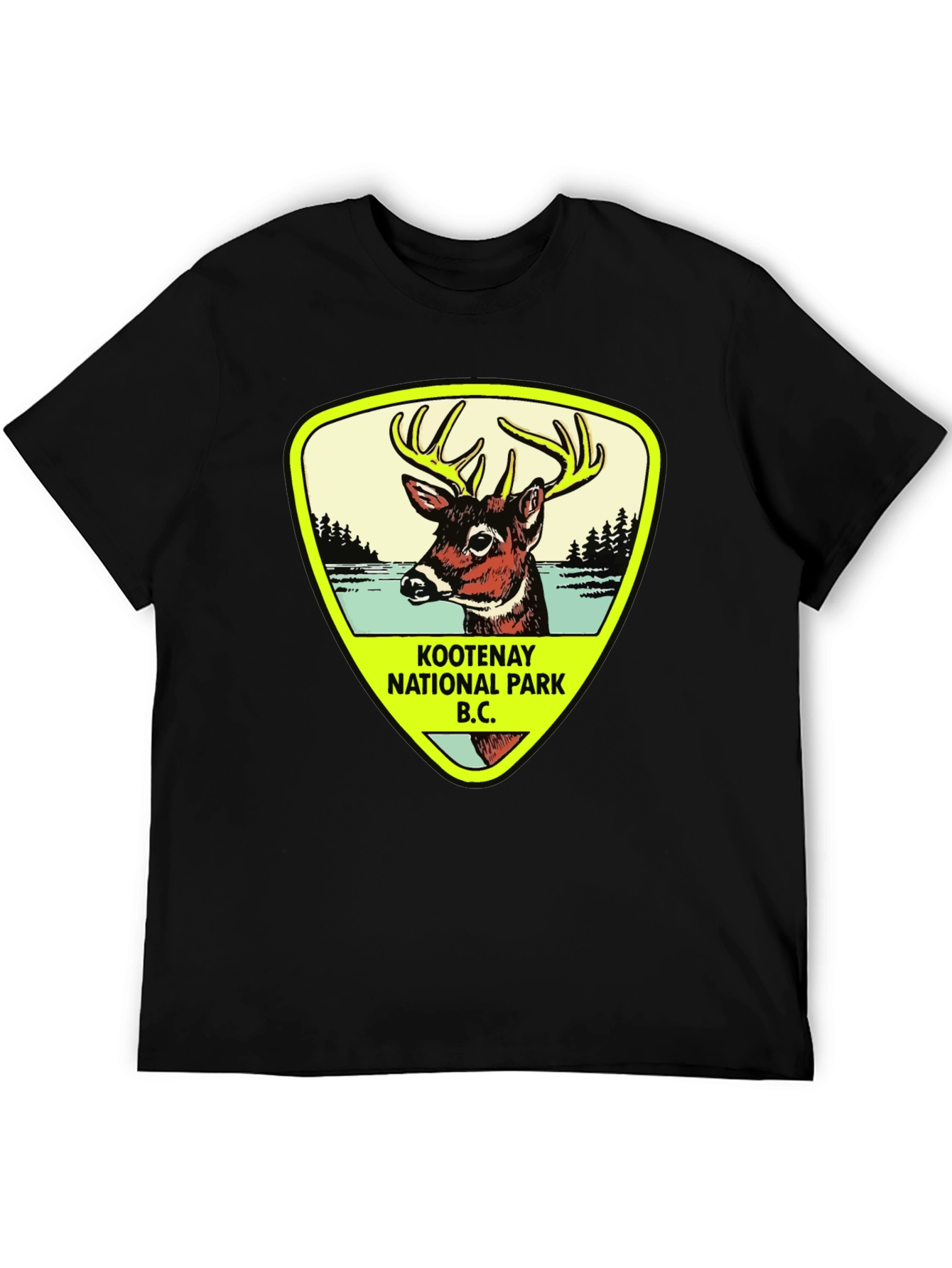 Kootenay National Park T-Shirt - Deer Graphic Tee