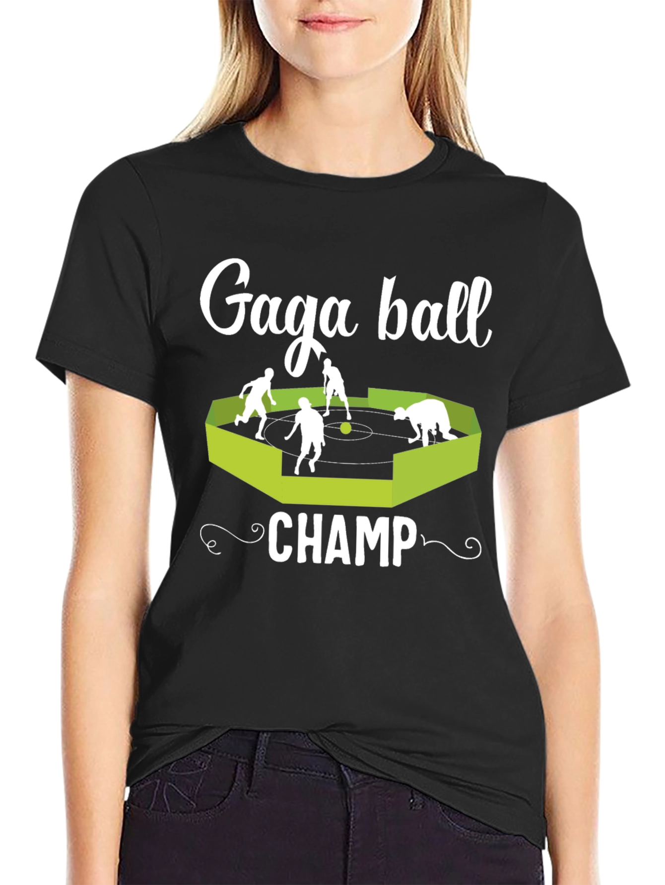 Gaga Ball Champ Graphic T-Shirt