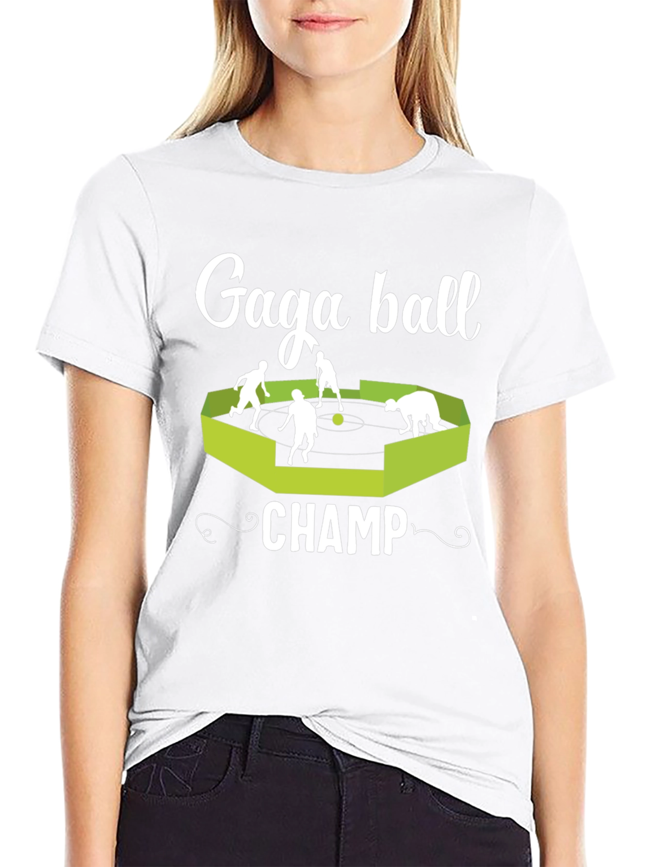 Gaga Ball Champ Graphic T-Shirt