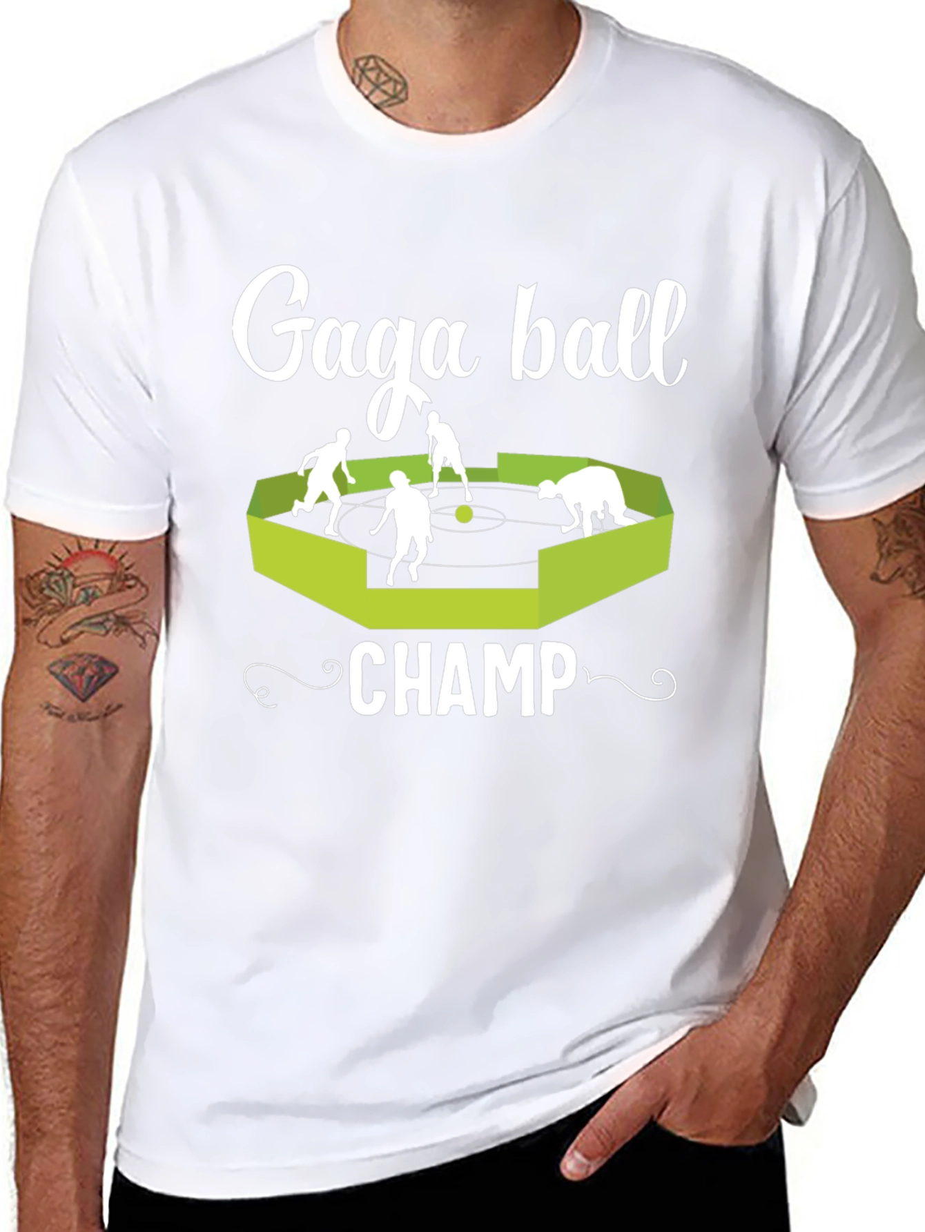 Gaga Ball Champ Graphic T-Shirt