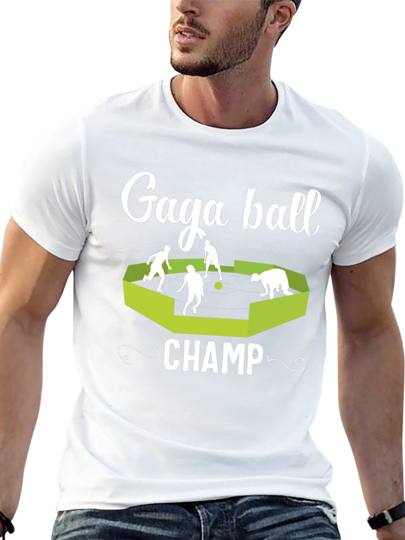 Gaga Ball Champ Graphic T-Shirt
