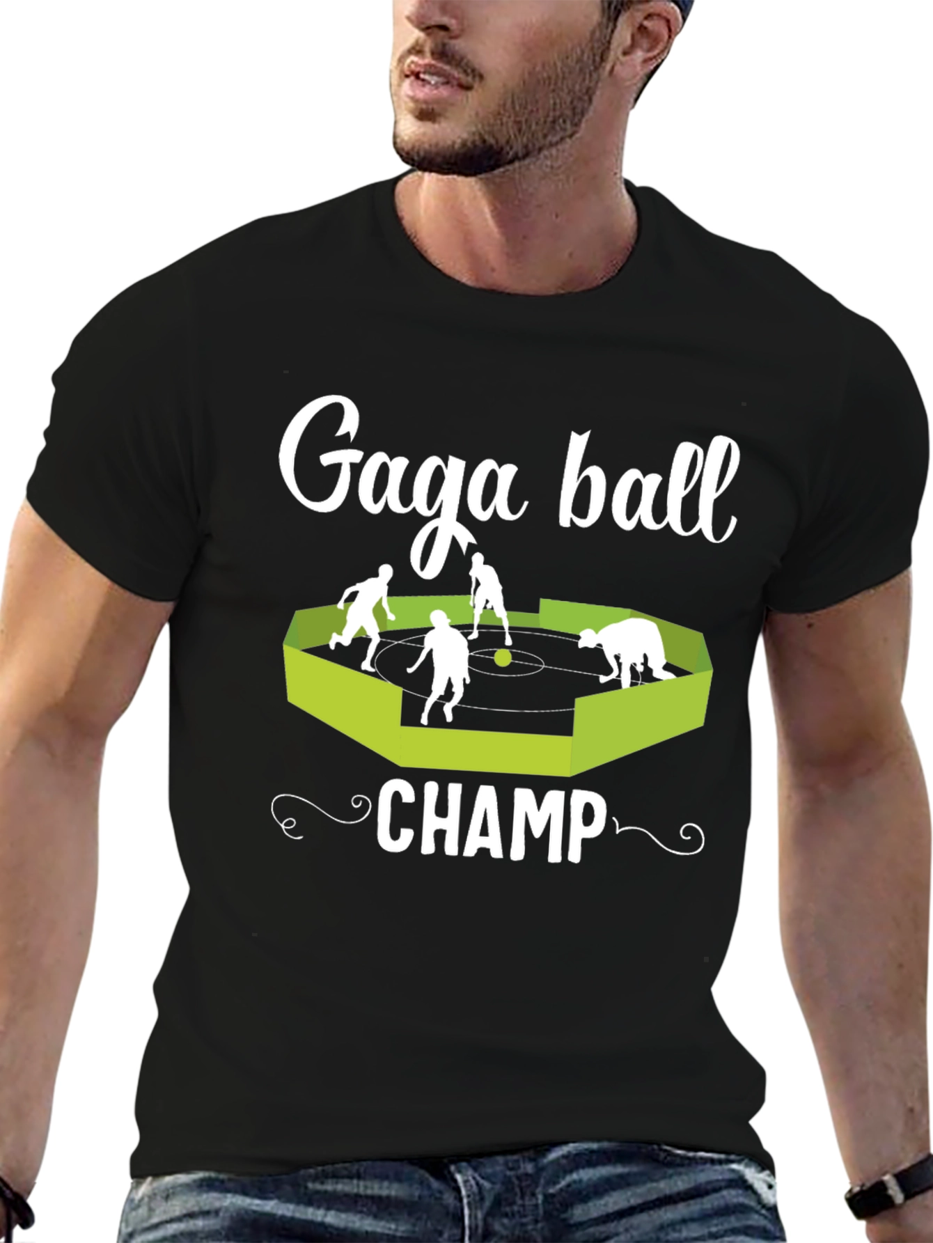 Gaga Ball Champ Graphic T-Shirt