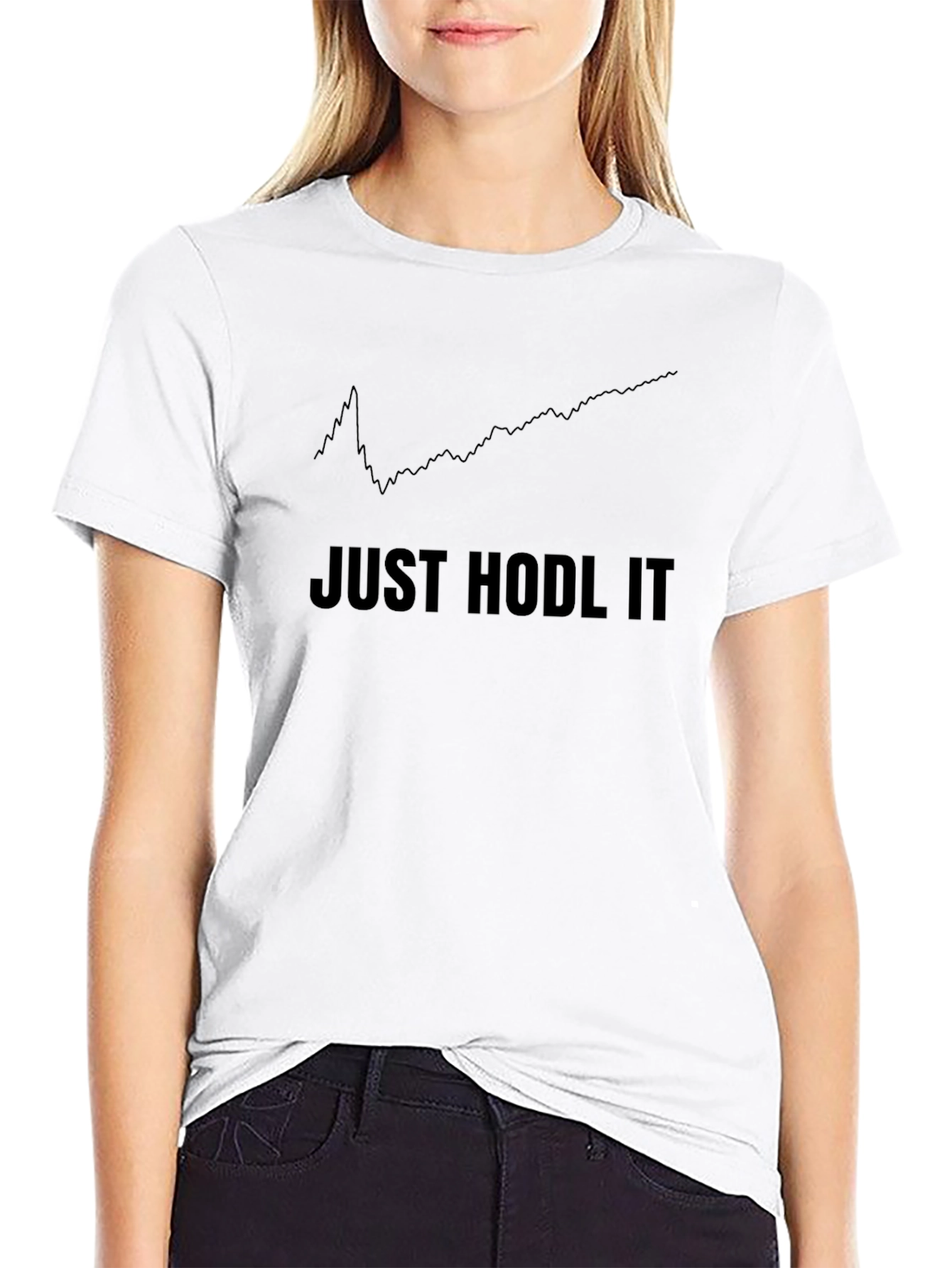 Just Hodl It T-Shirt - Crypto Investing Tee