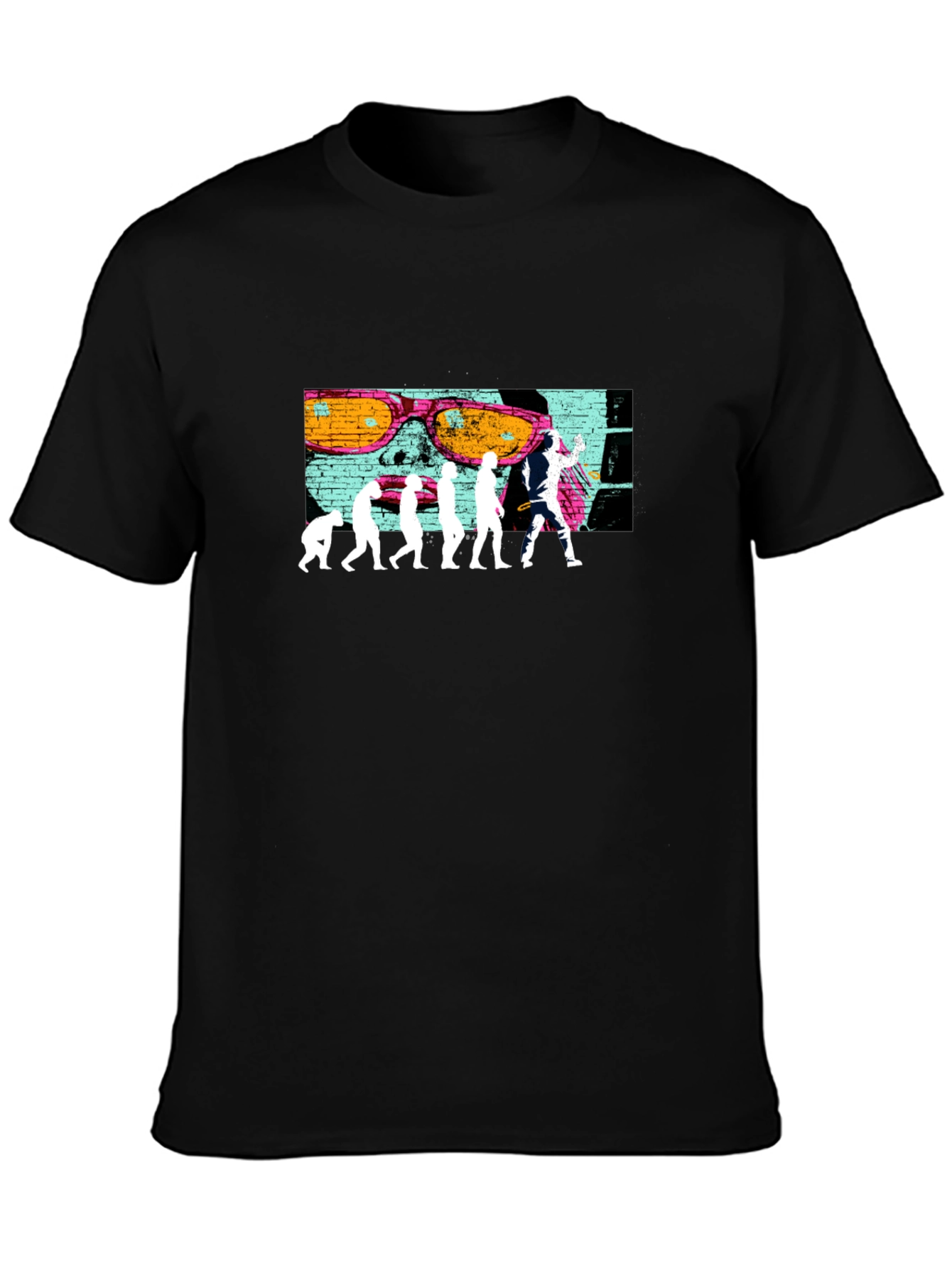 Evolution of Party T-Shirt - Black