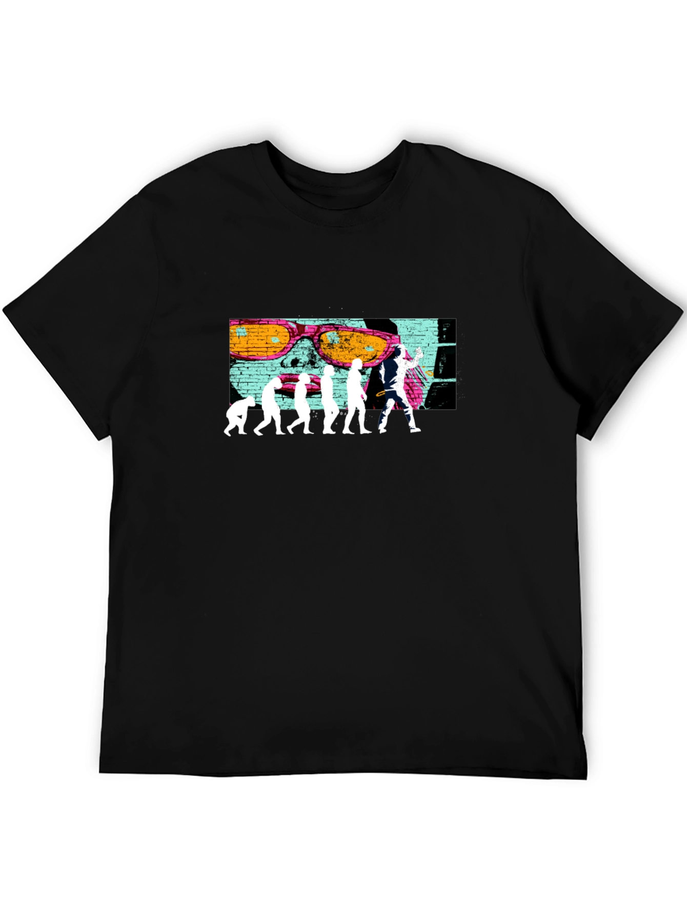 Evolution of Party T-Shirt - Black