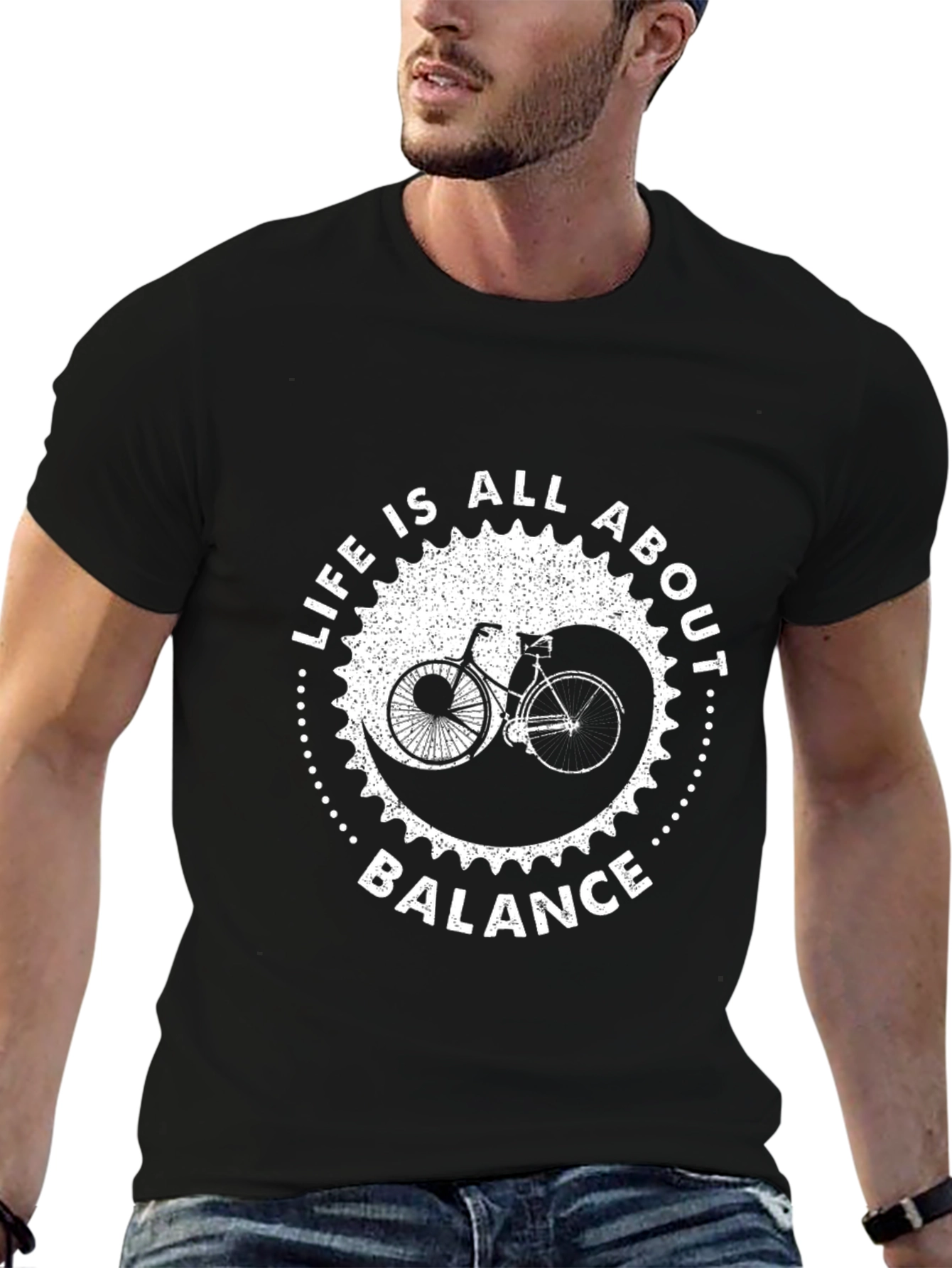 Life is All About Balance Bike T-Shirt