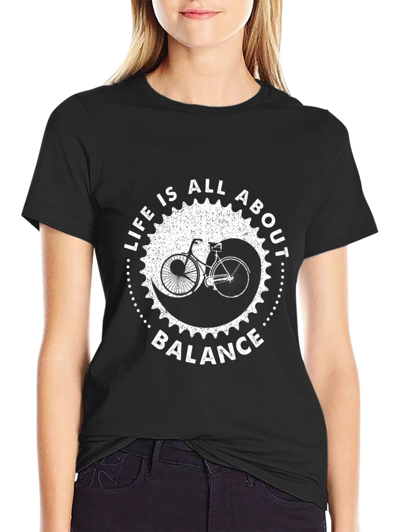 Life is All About Balance Bike T-Shirt