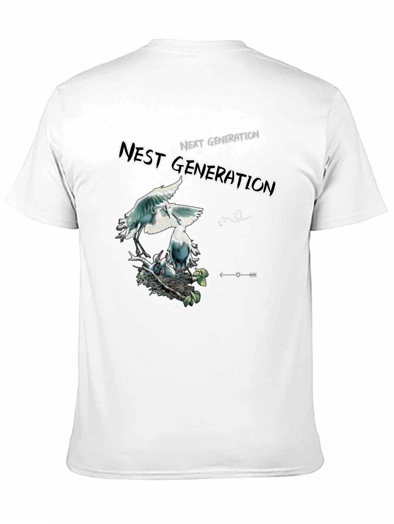 Nest Generation Black Graphic Tee