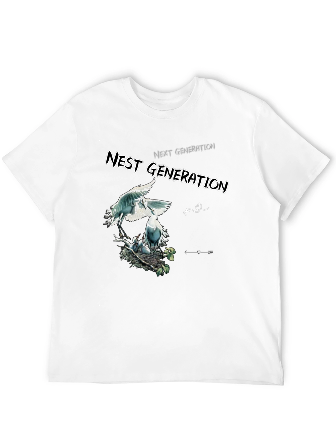 Nest Generation Black Graphic Tee