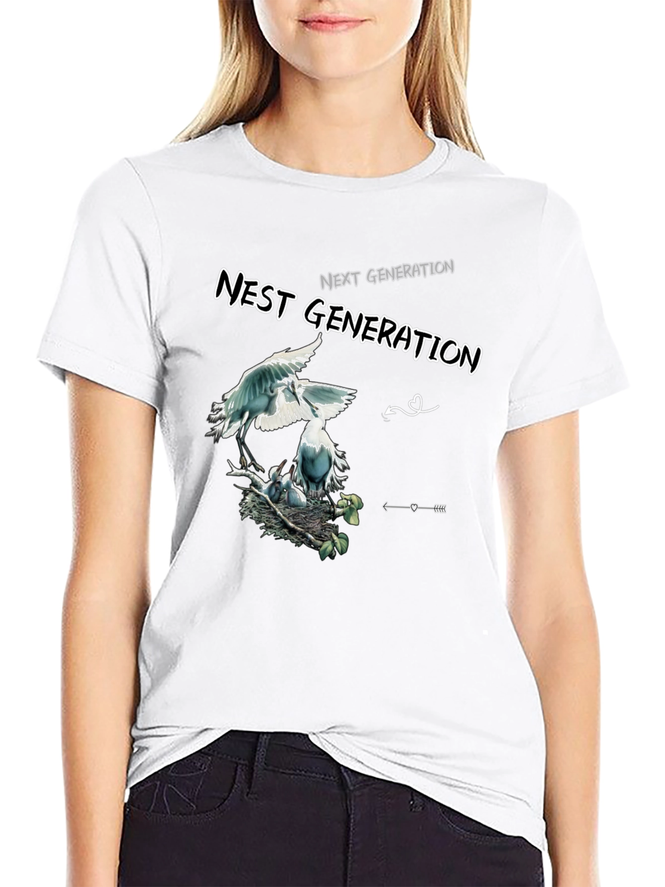 Nest Generation Black Graphic Tee