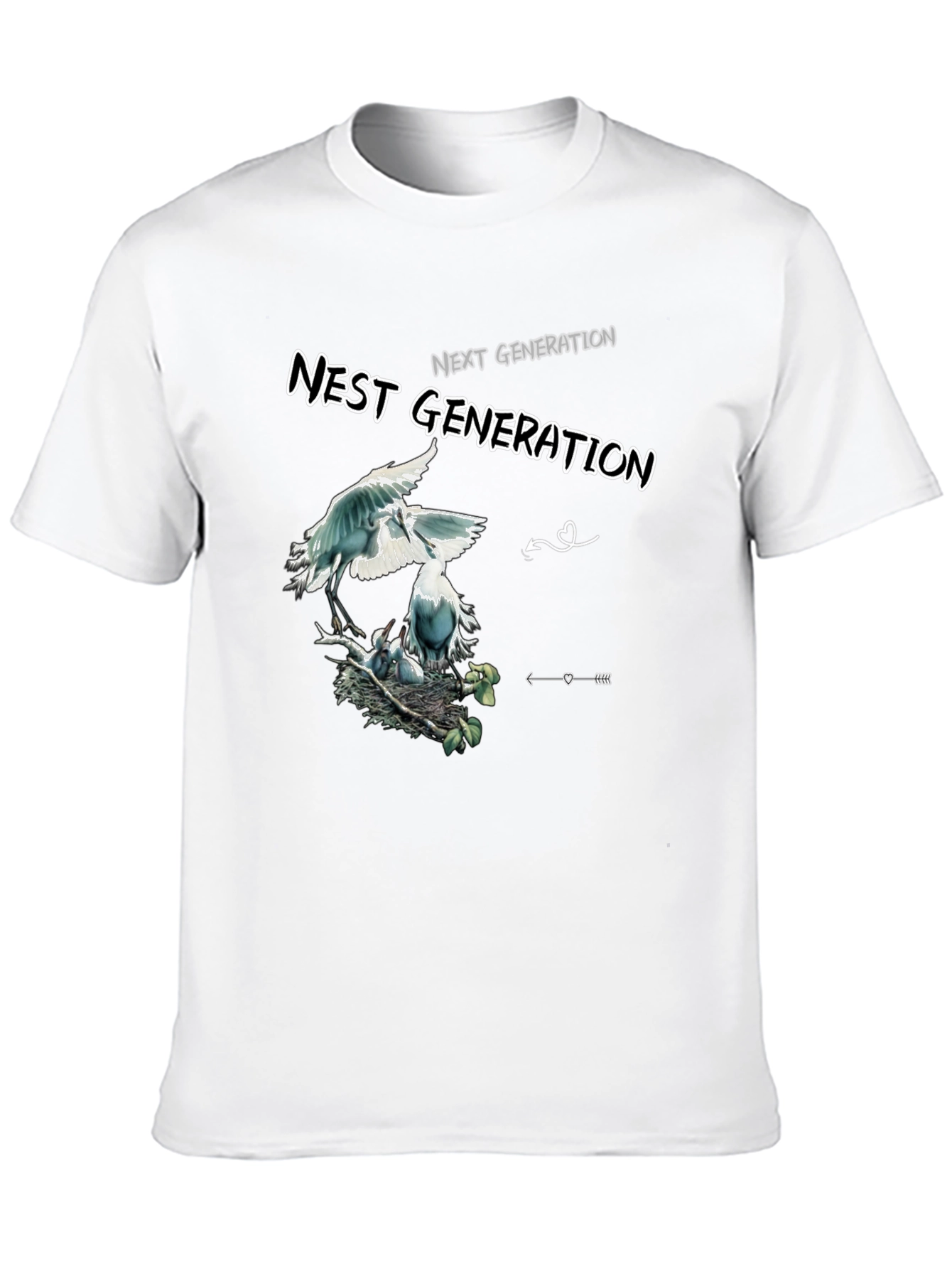 Nest Generation Black Graphic Tee
