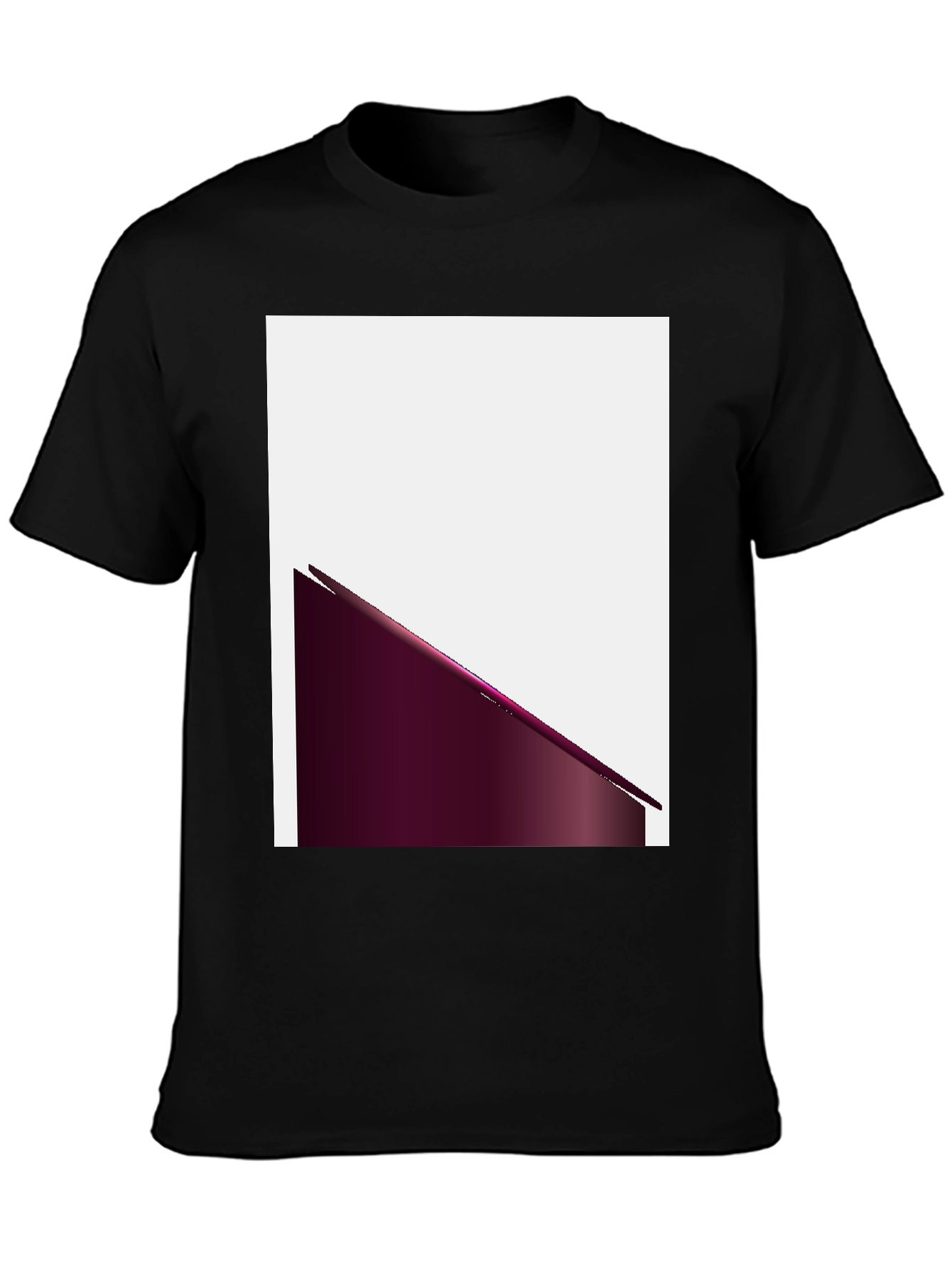 Modern Graphic Tee - Black