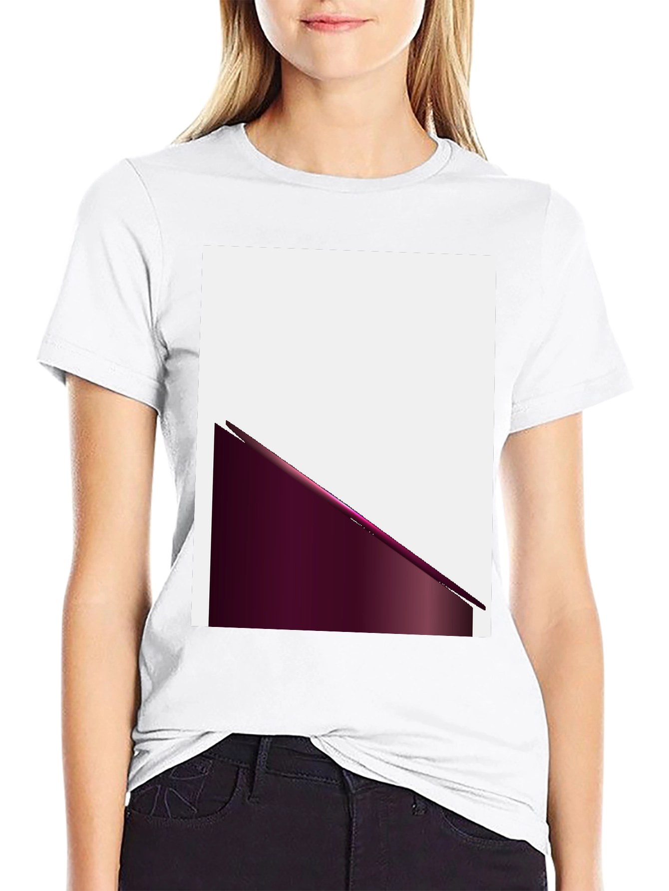 Modern Graphic Tee - Black