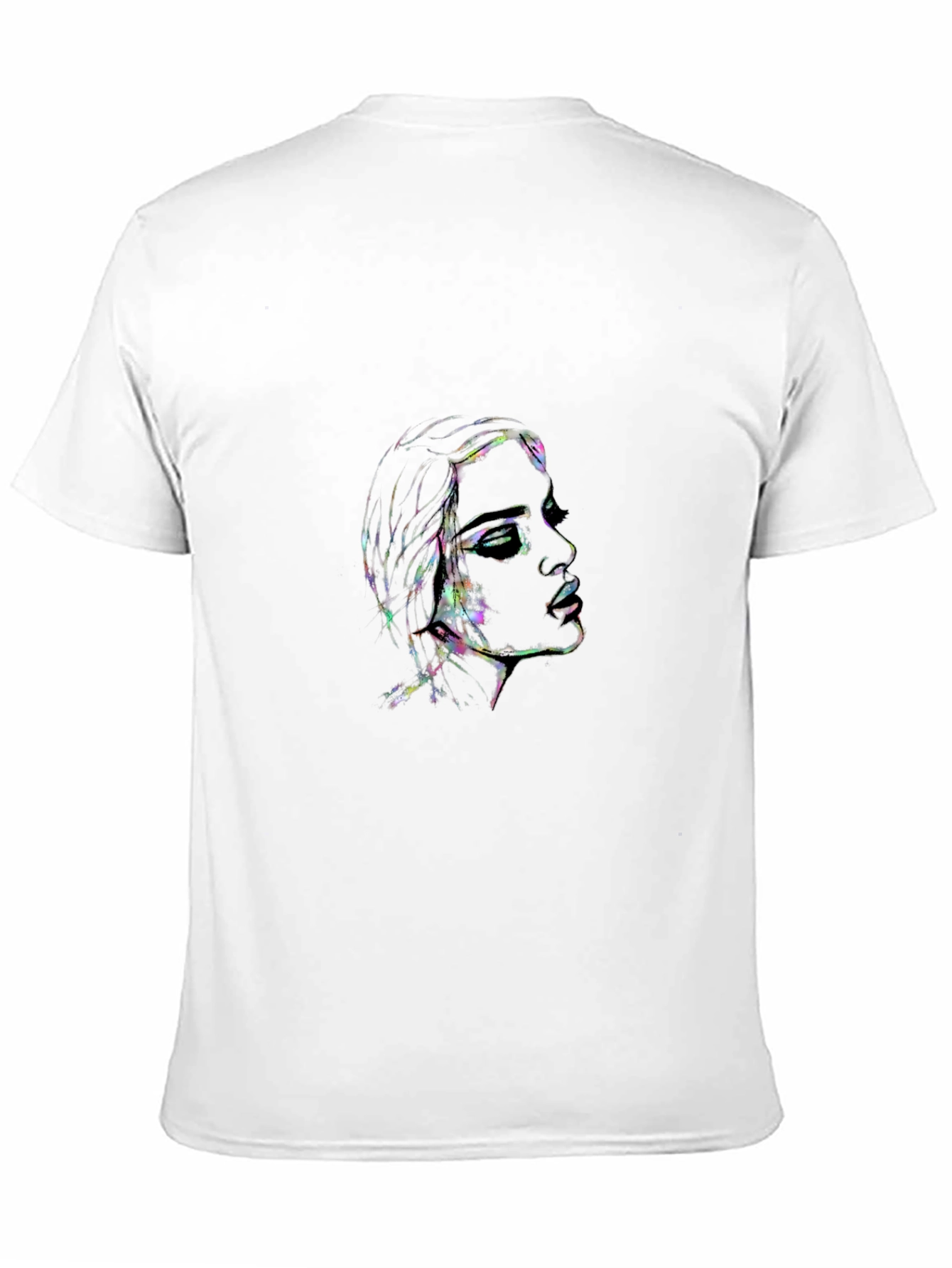 Prismatic Woman Graphic Black T-Shirt