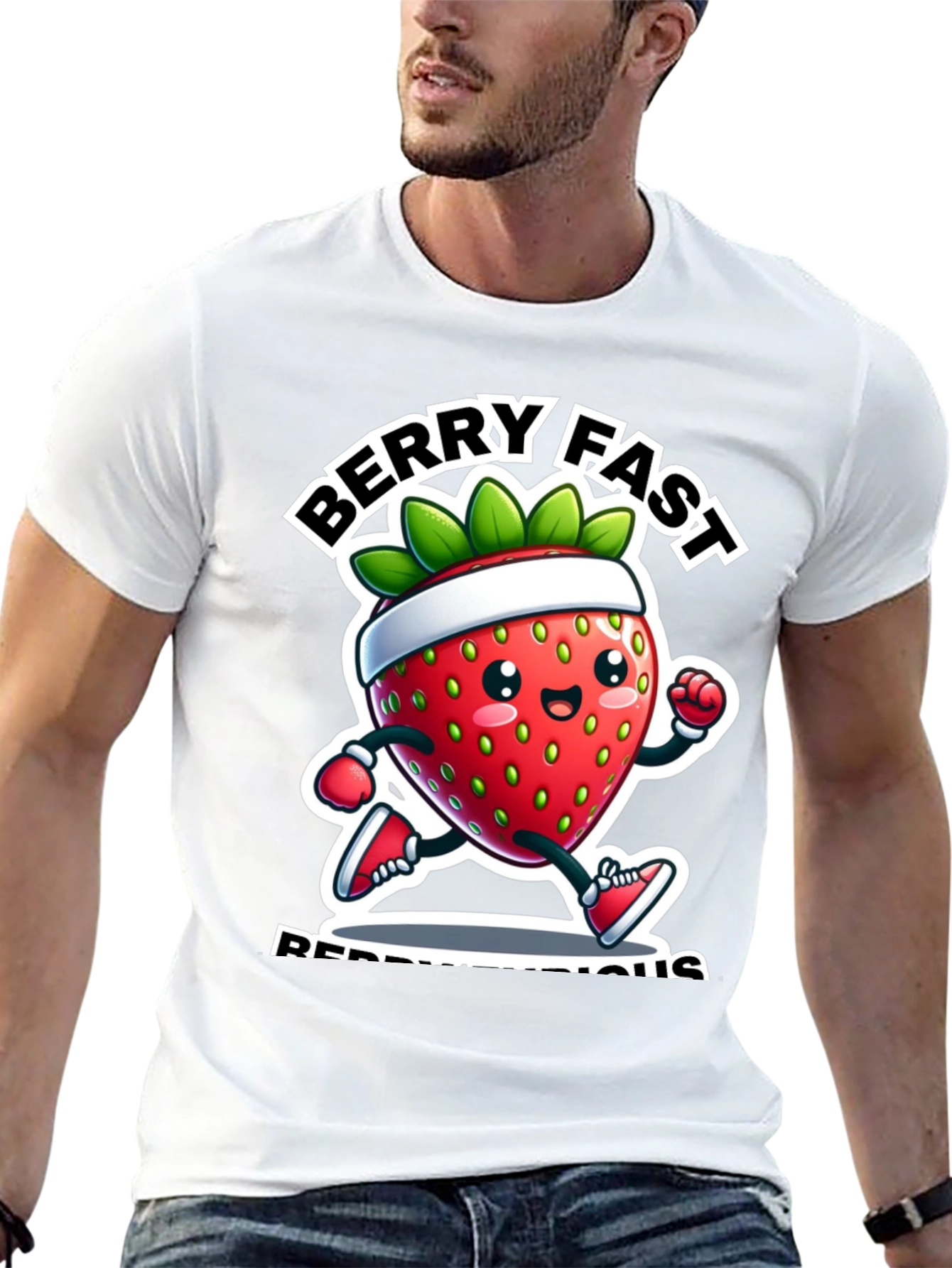 Berry Fast Graphic Tee