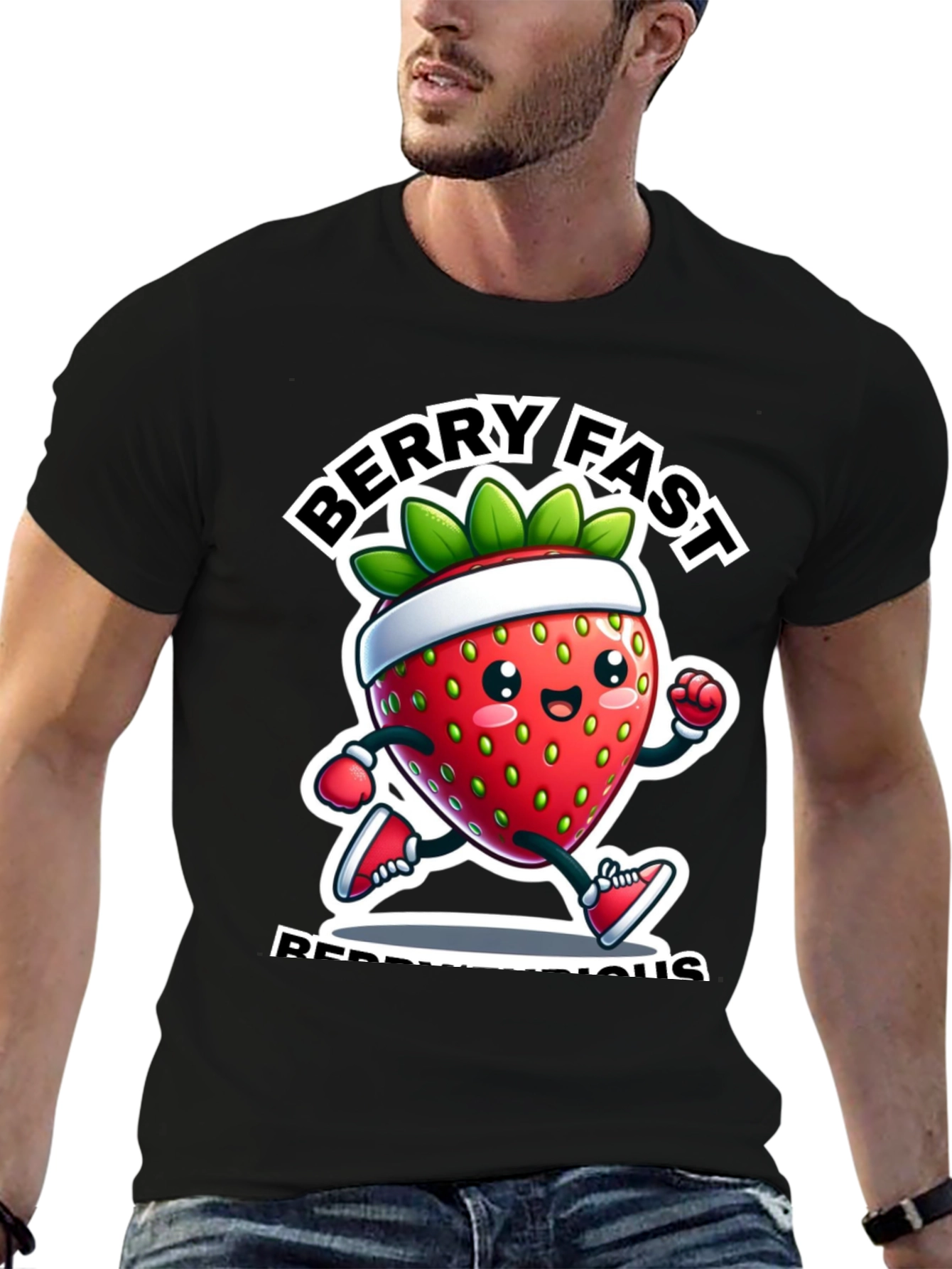 Berry Fast Graphic Tee