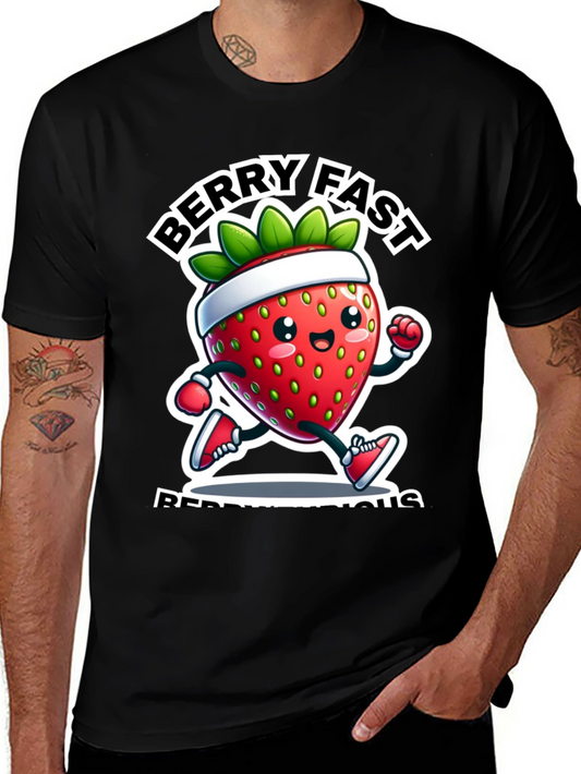Berry Fast Graphic Tee