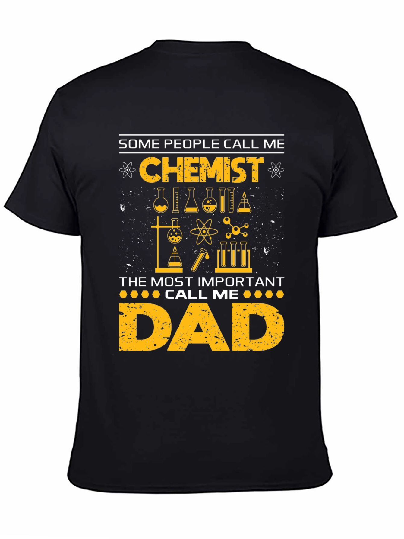 Chemist Dad T-Shirt - Science Fathers Day Gift
