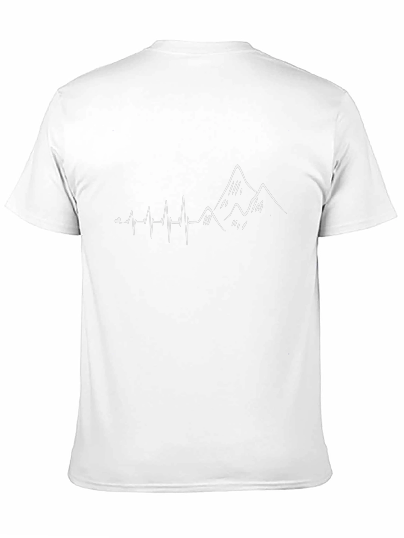 Mountain Heartbeat T-Shirt - Black