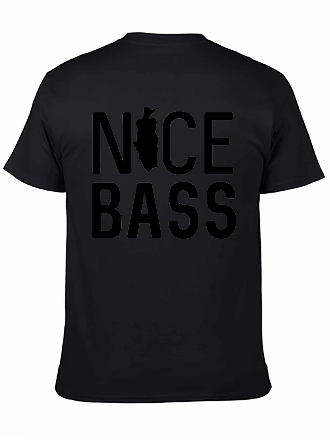 Nice Bass Fishing Graphic T-Shirt