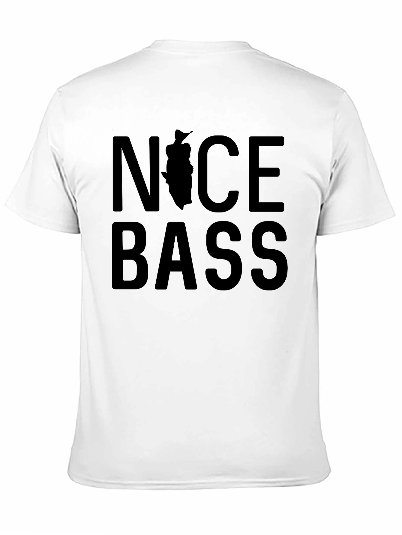 Nice Bass Fishing Graphic T-Shirt