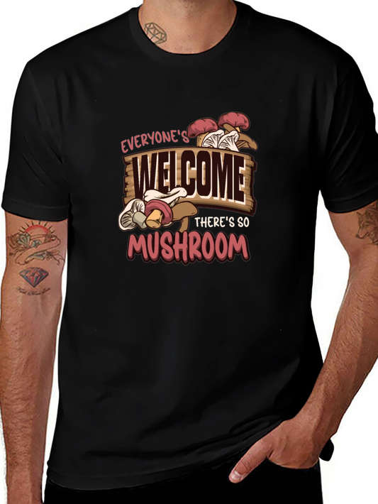 Everyones Welcome Mushroom Graphic Tee